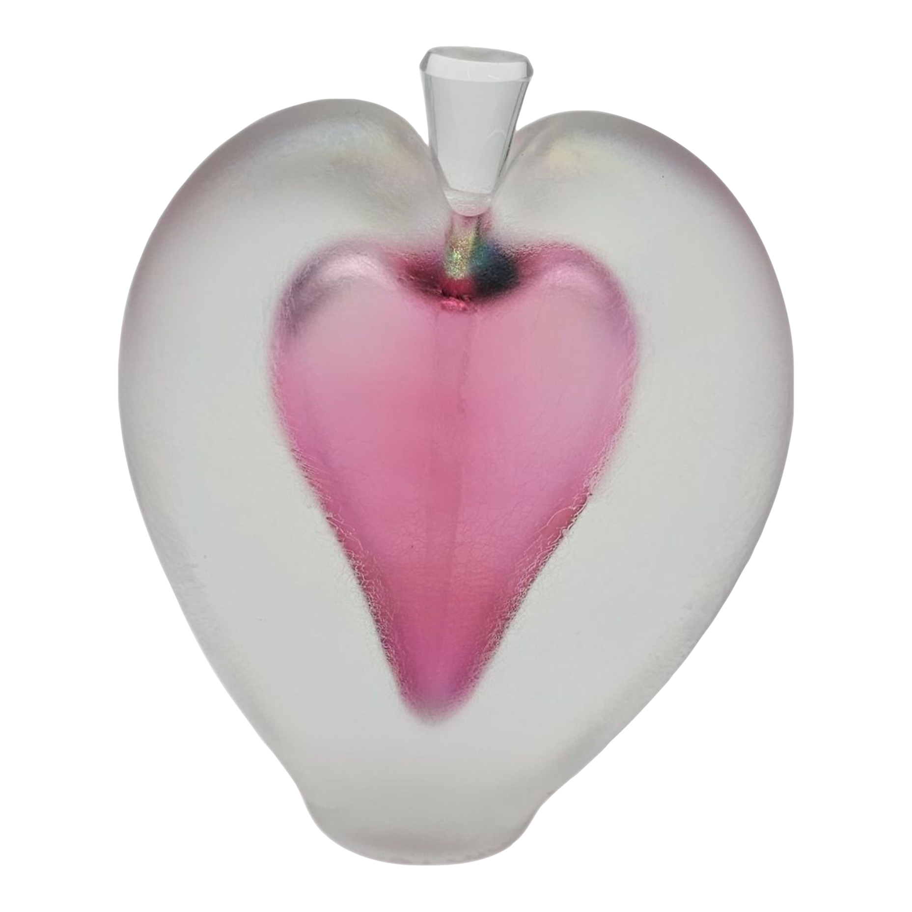 Joseph Morel for Zellique Studios 1984 Opalescent Heart Art