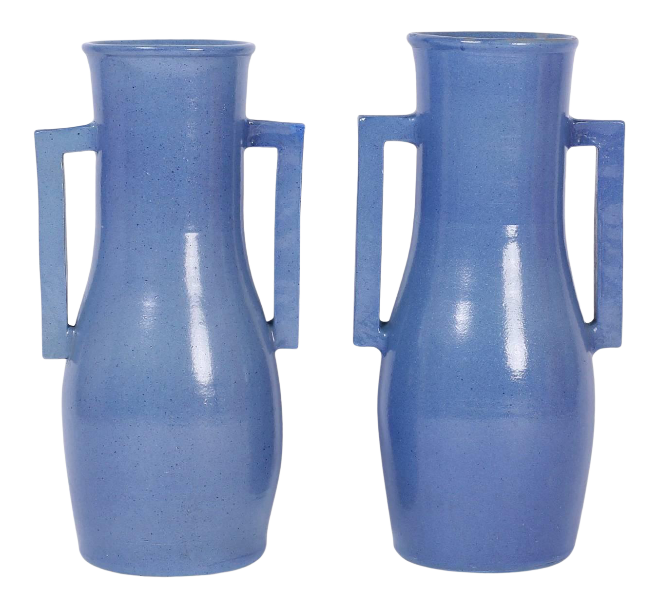 Pair of Midcentury Large Art Deco Style Vases Chairish