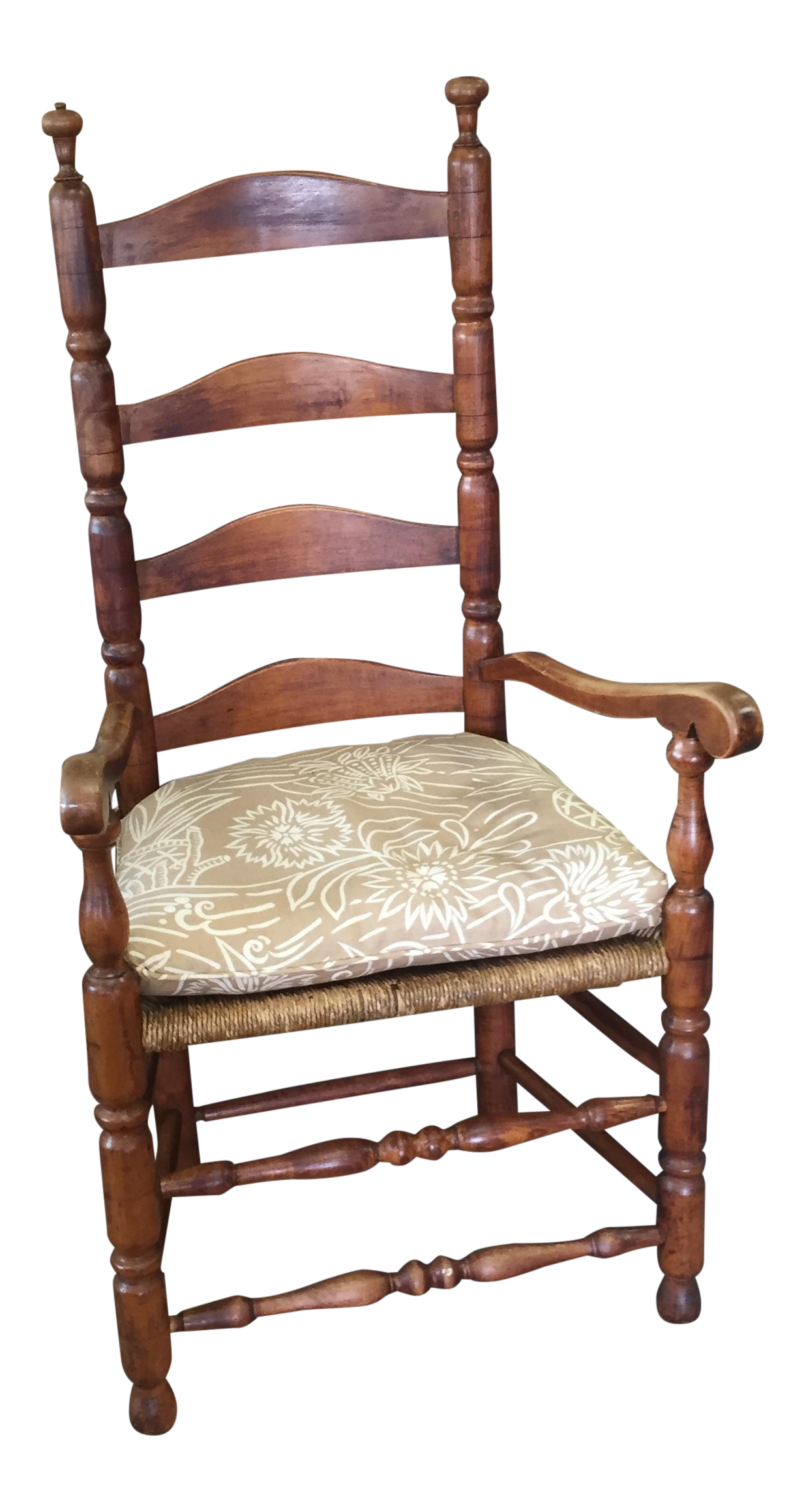 Hickory Straight Back Chair Chairish