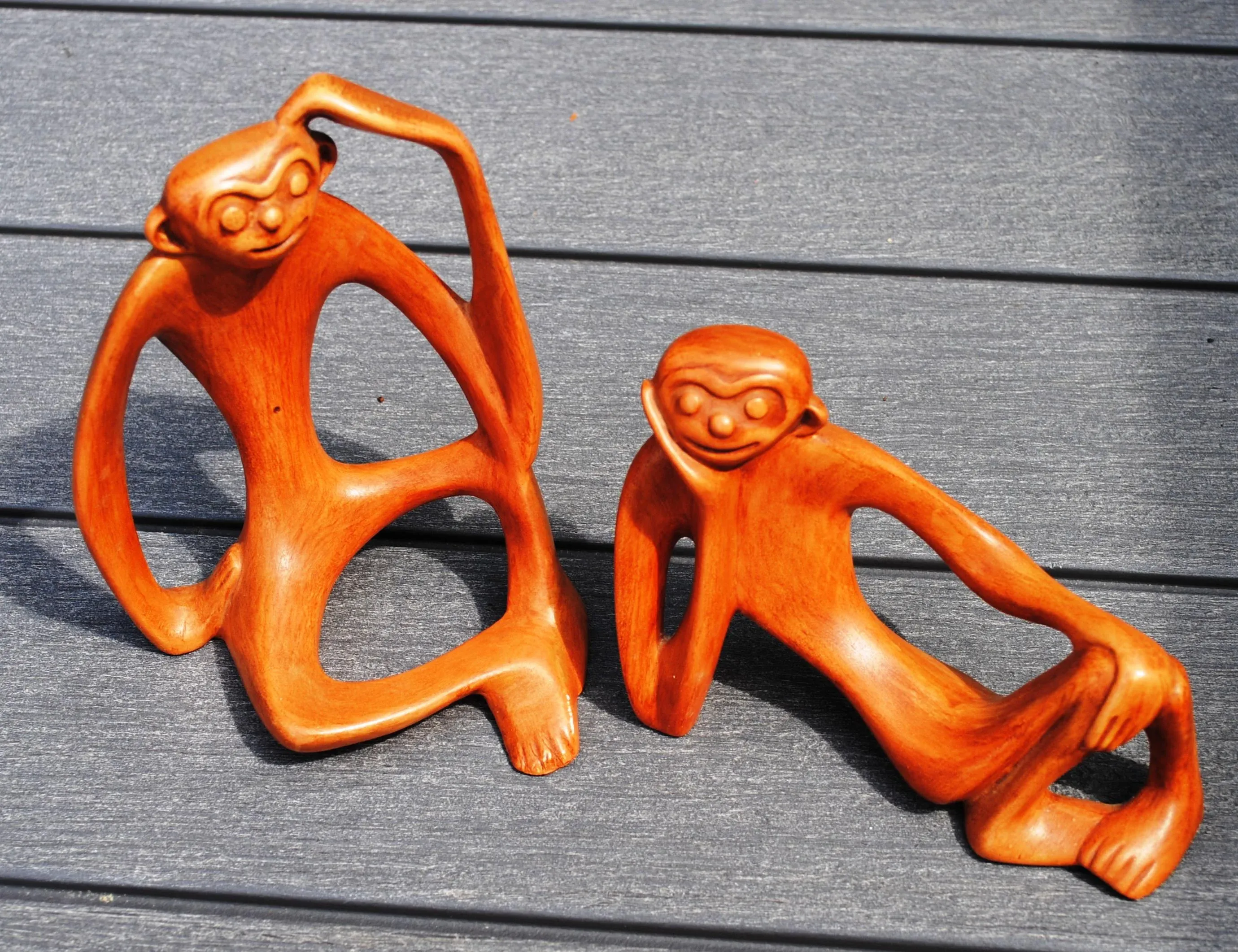 1960's Jaru Originals Pair of Monkeys | Chairish