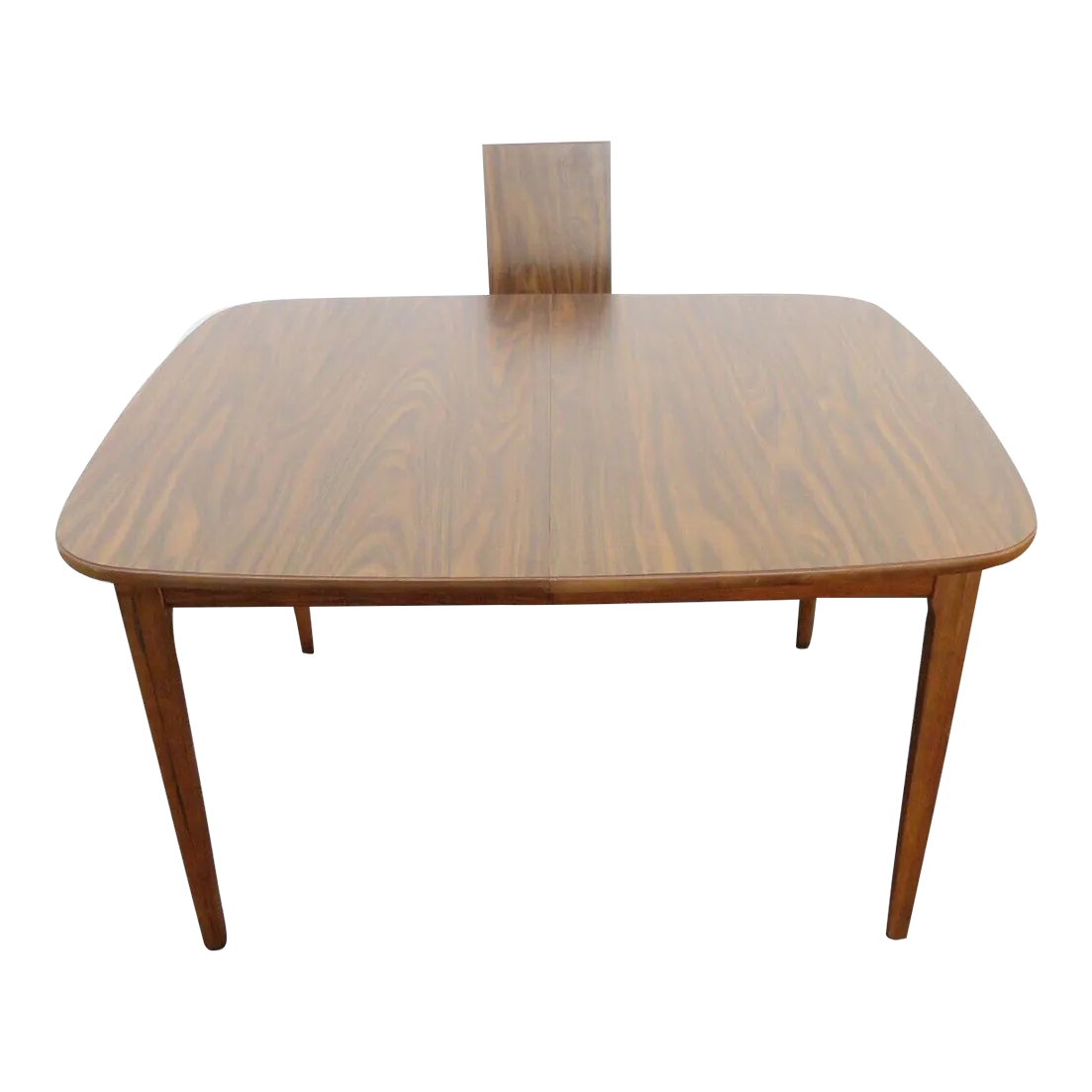 Mid Century Modern Dining Table and a Leaf 2802 Chairish