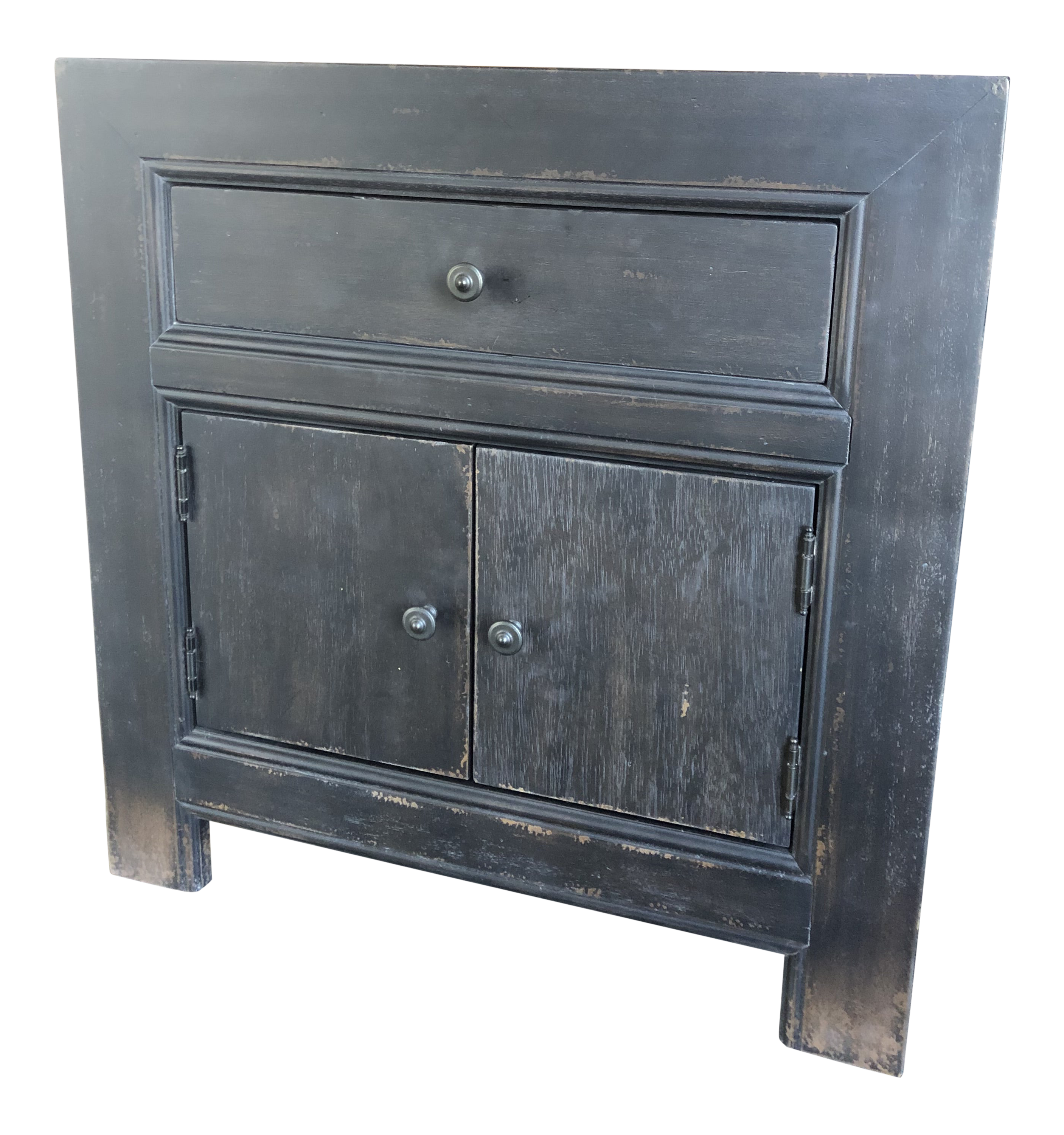Pottery Barn Dawson Side Table Chairish