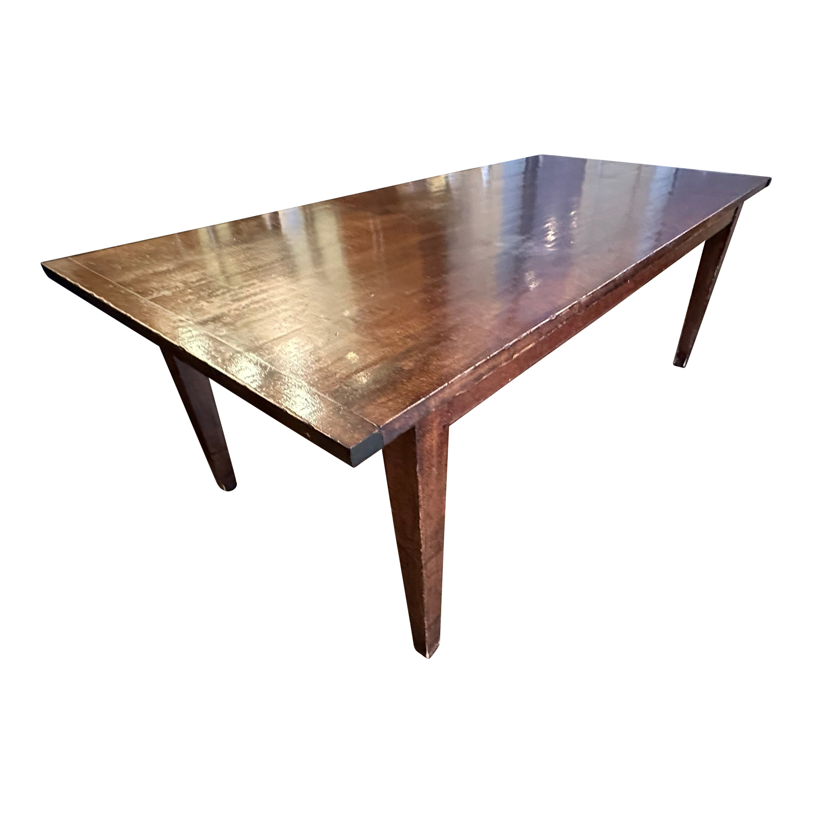 English Extending Dining Table in Solid Cherry Chairish