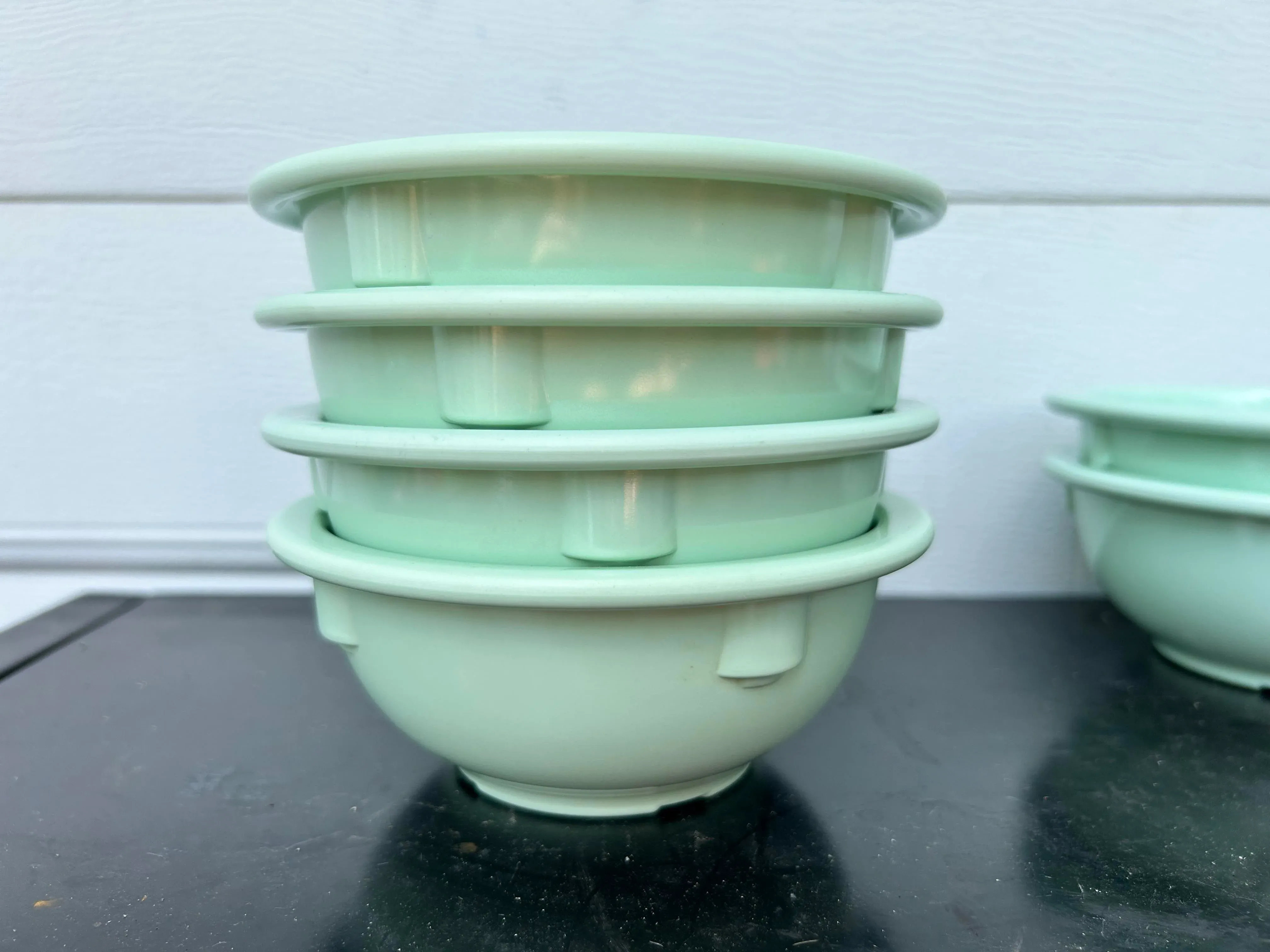 Mid 20th Century Dallas Ware Seafoam Green Bowls- Set of Chairish
