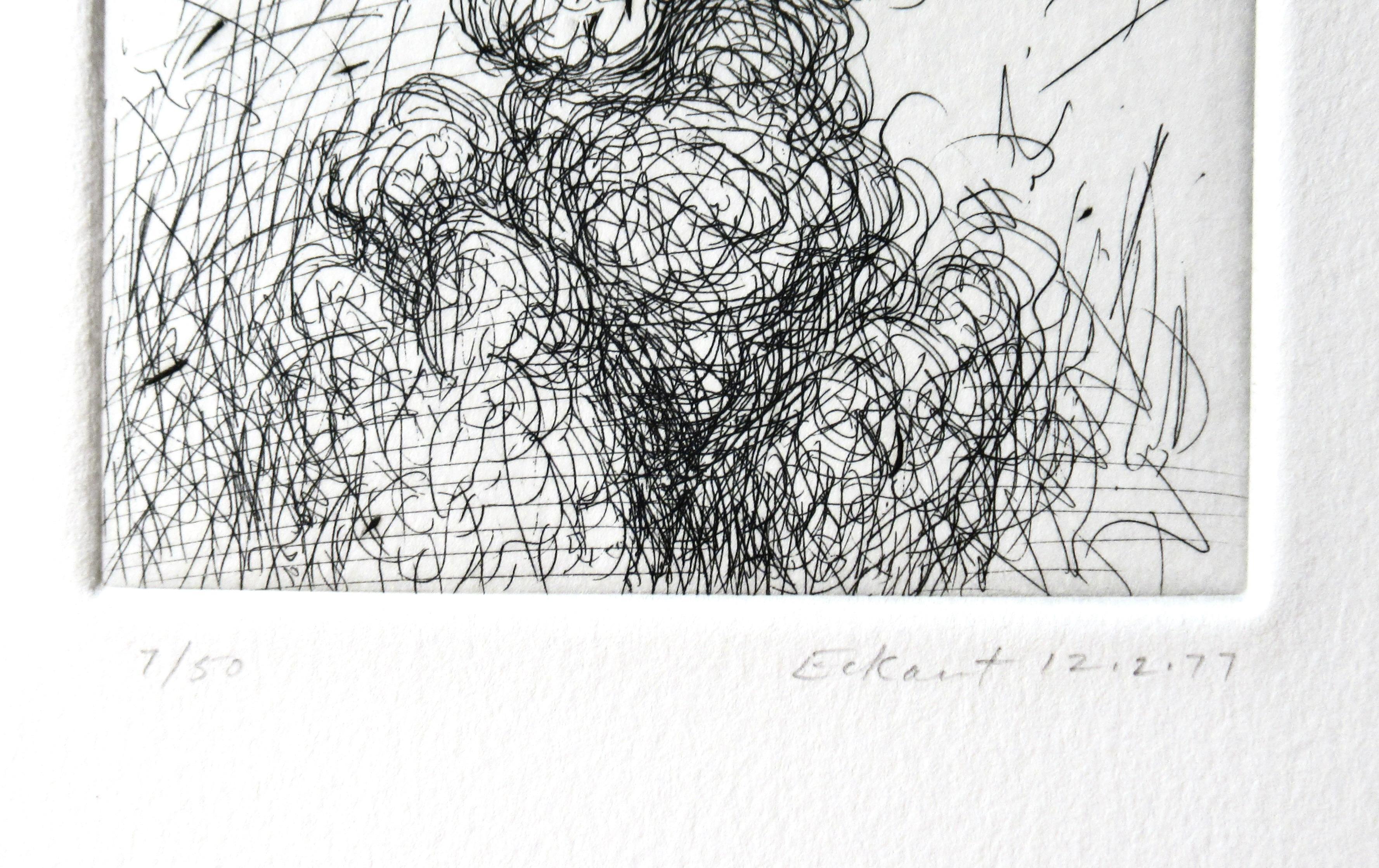 Charles Eckart Untitled 1977 Reproduction Print