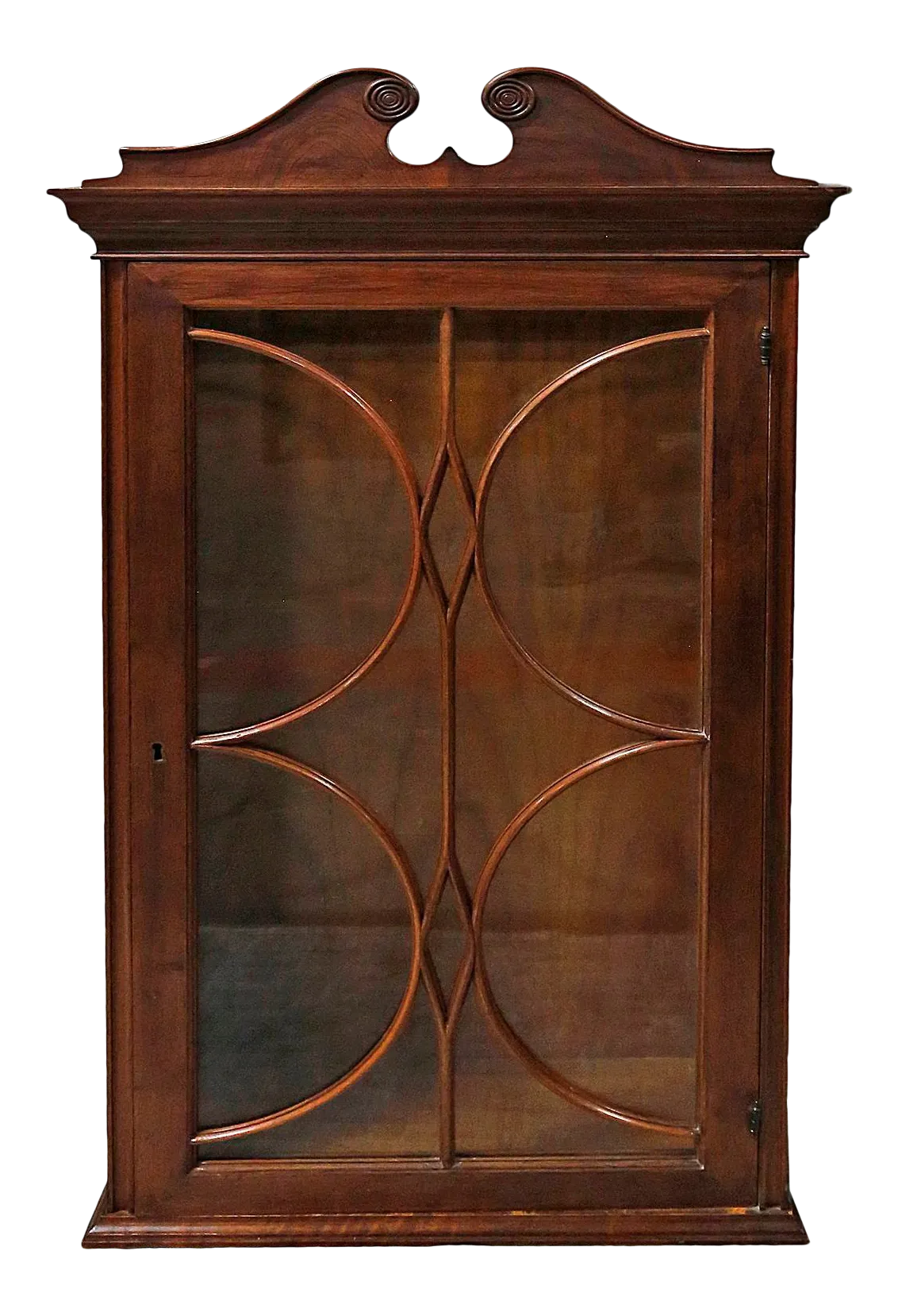 Late 20th Century Wooden Wall Display Case Chairish