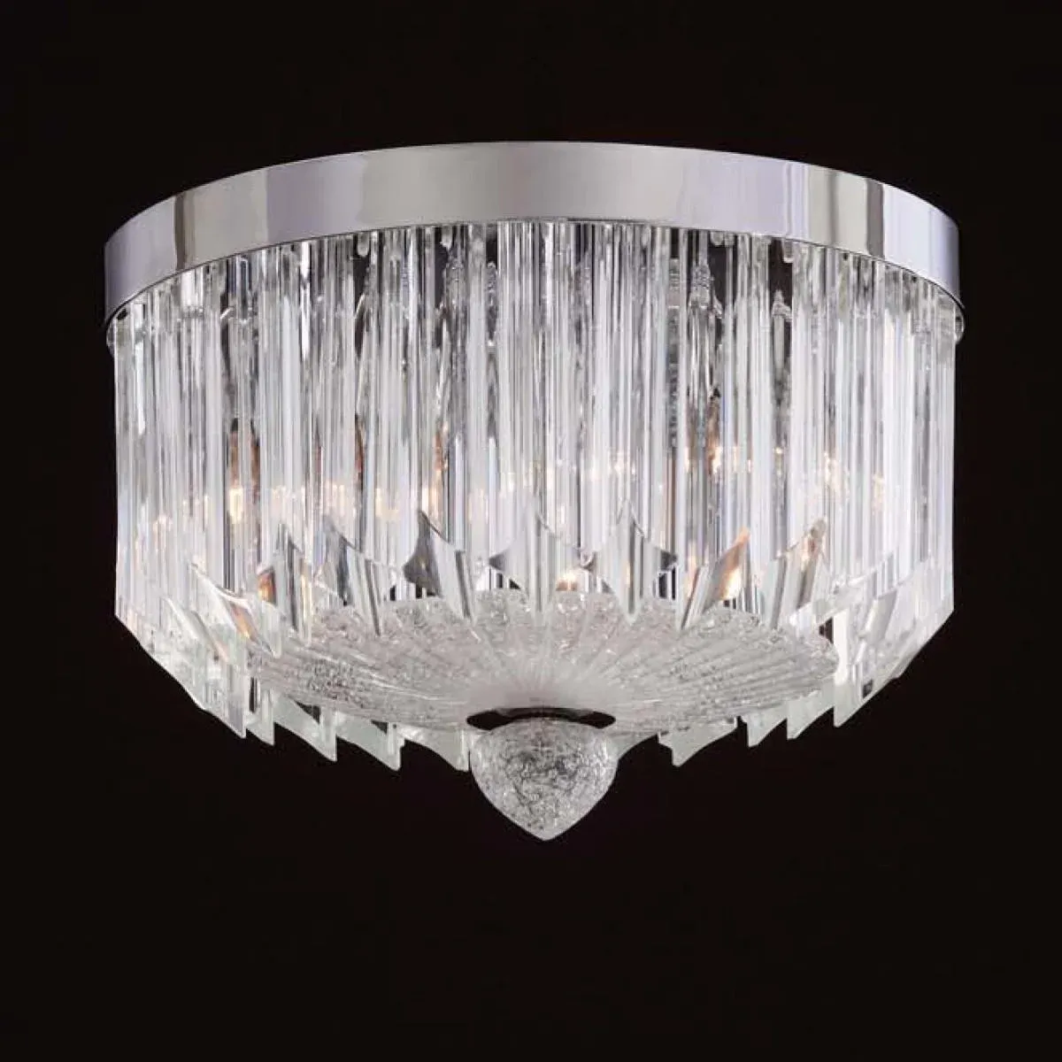 Quadriedri Graniglia Flush Mount by Fabio LTD