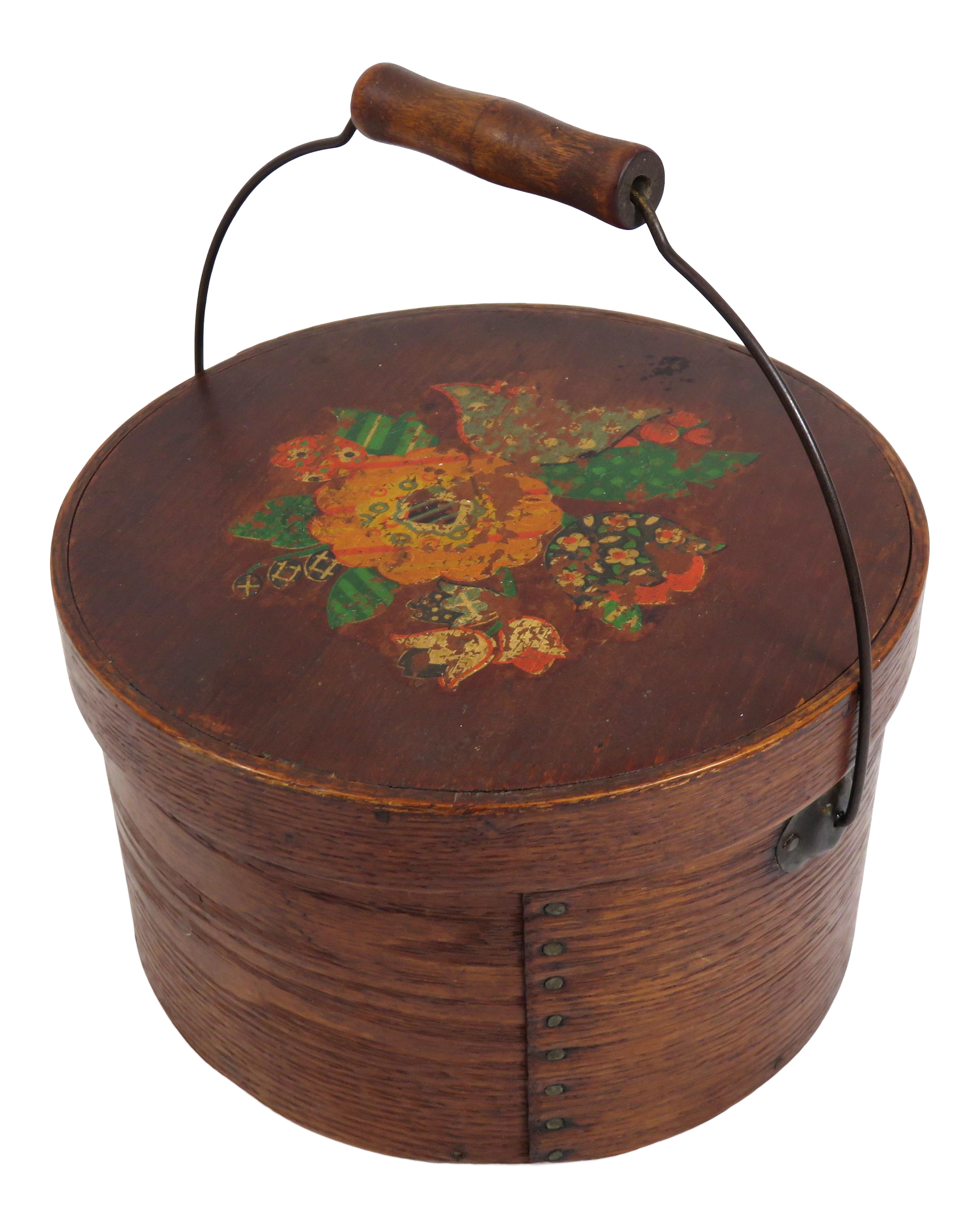 Antique American Bent Wood Pantry Box Chairish