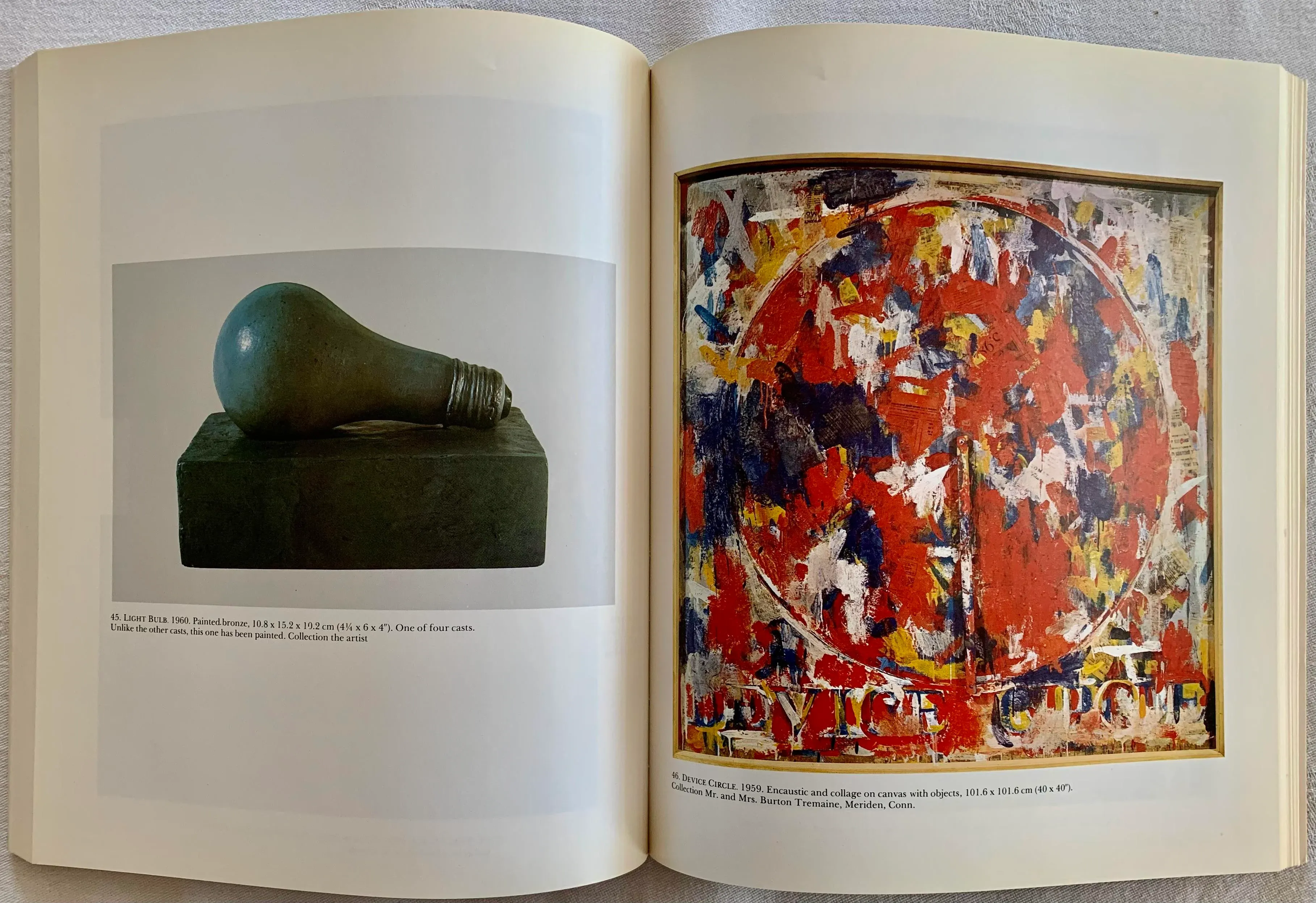 Jasper Johns Catalog, by Michael Crichton