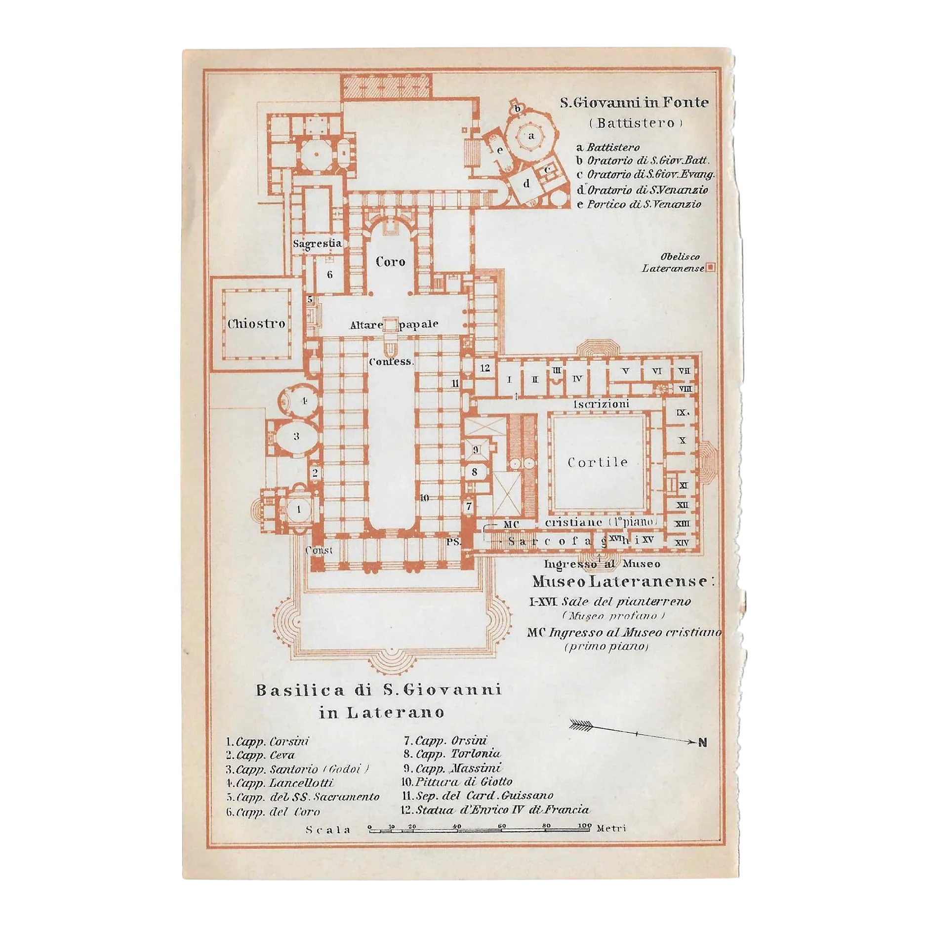 San Giovanni In Laterano Map