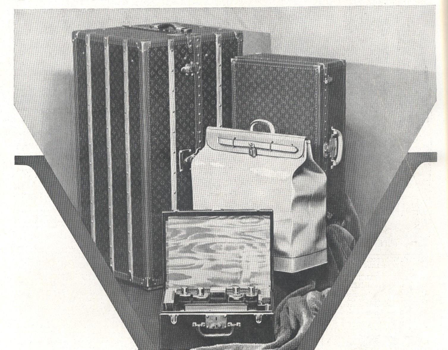 1931年 L'ILLUSTRATION “LOUIS VUITTON”広告 1931年 L'ILLUSTRATION “LOUIS VUITTON”広告