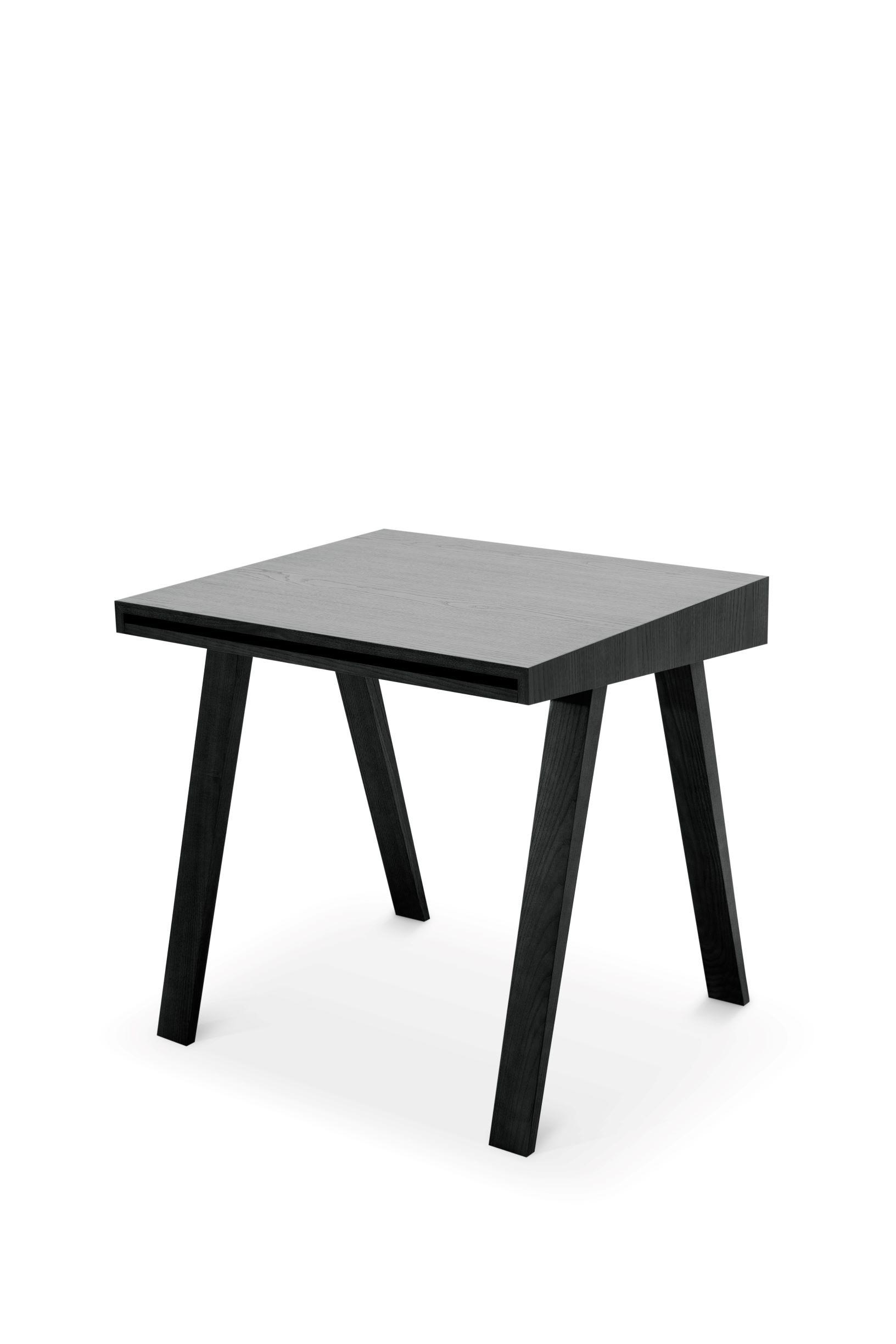 Small Black 4.9 Desk by Marius Valaitis for Emko | Chairish