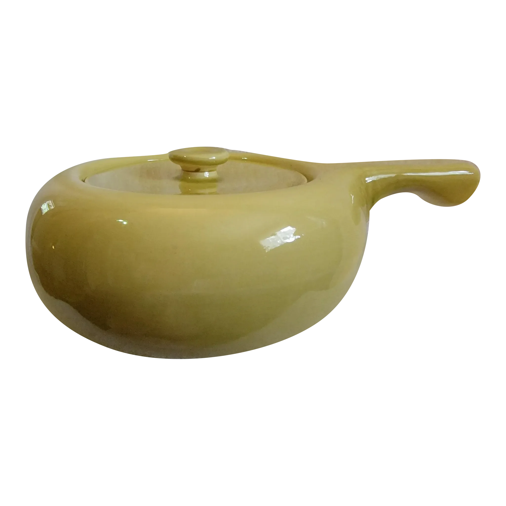 Mid Century Russel Wright Pottery Chartreuse Green American Modern 