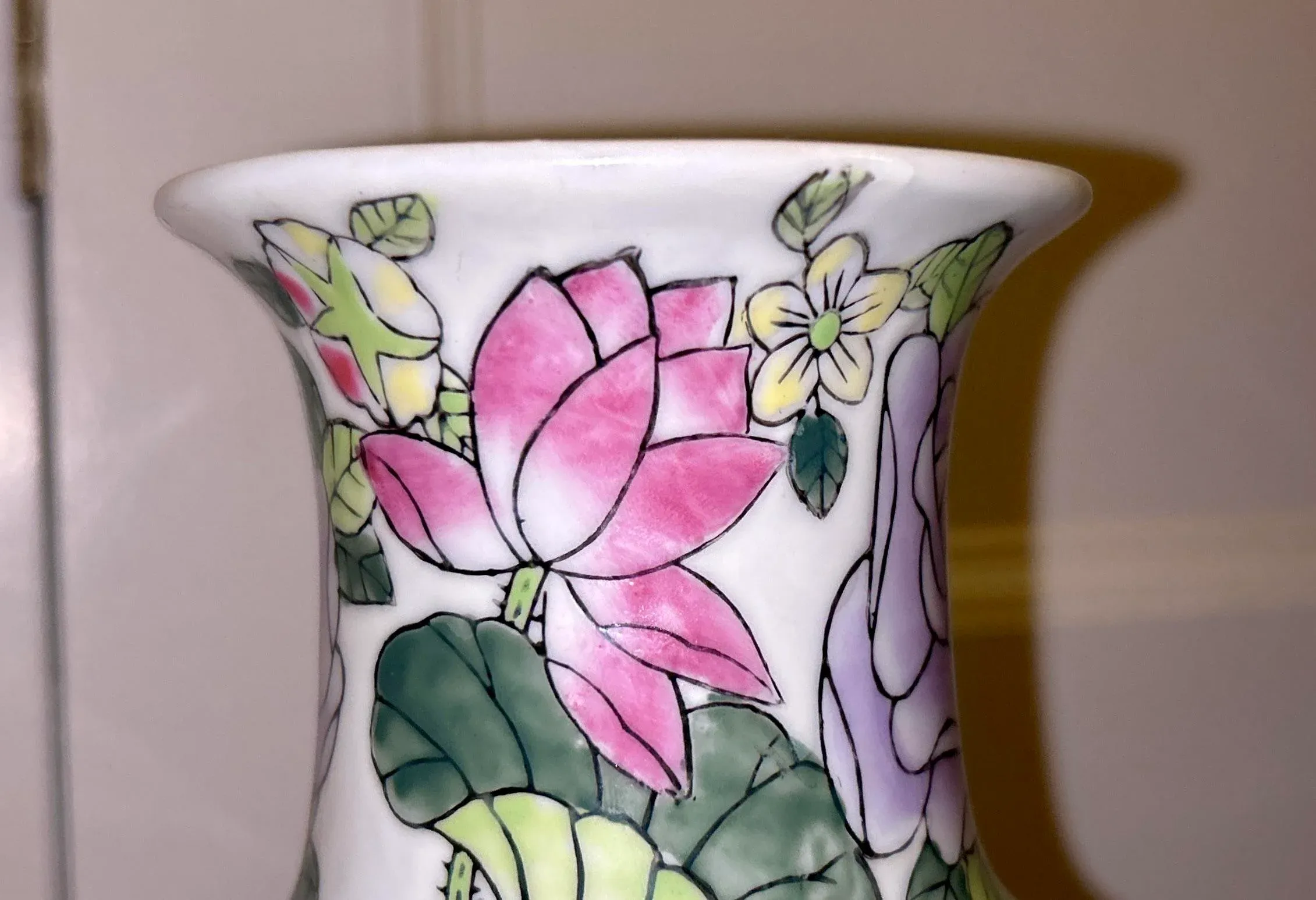 Hand Painted Chinese Vase