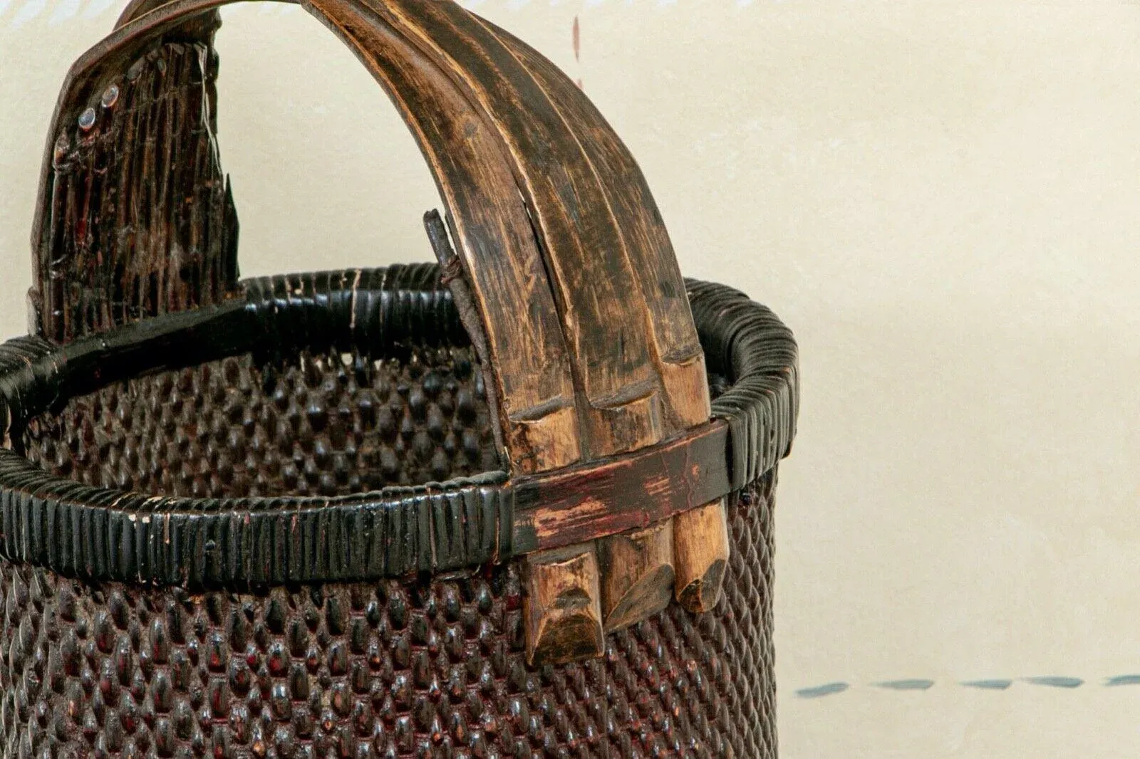 Yardwe 2pcs Fruit And Vegetable Baskets Traditional India