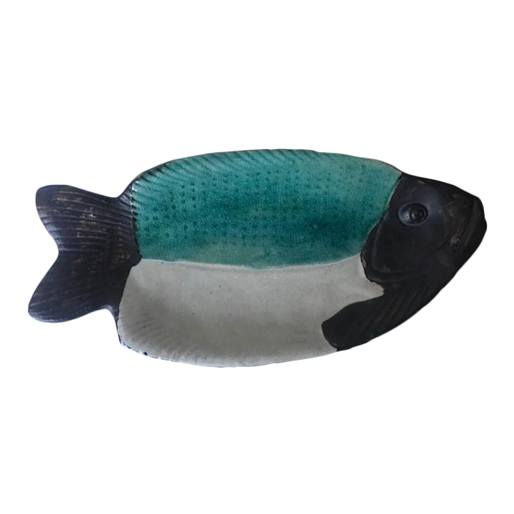 Mid Century Ceramic Fish Dish /Tray Chairish