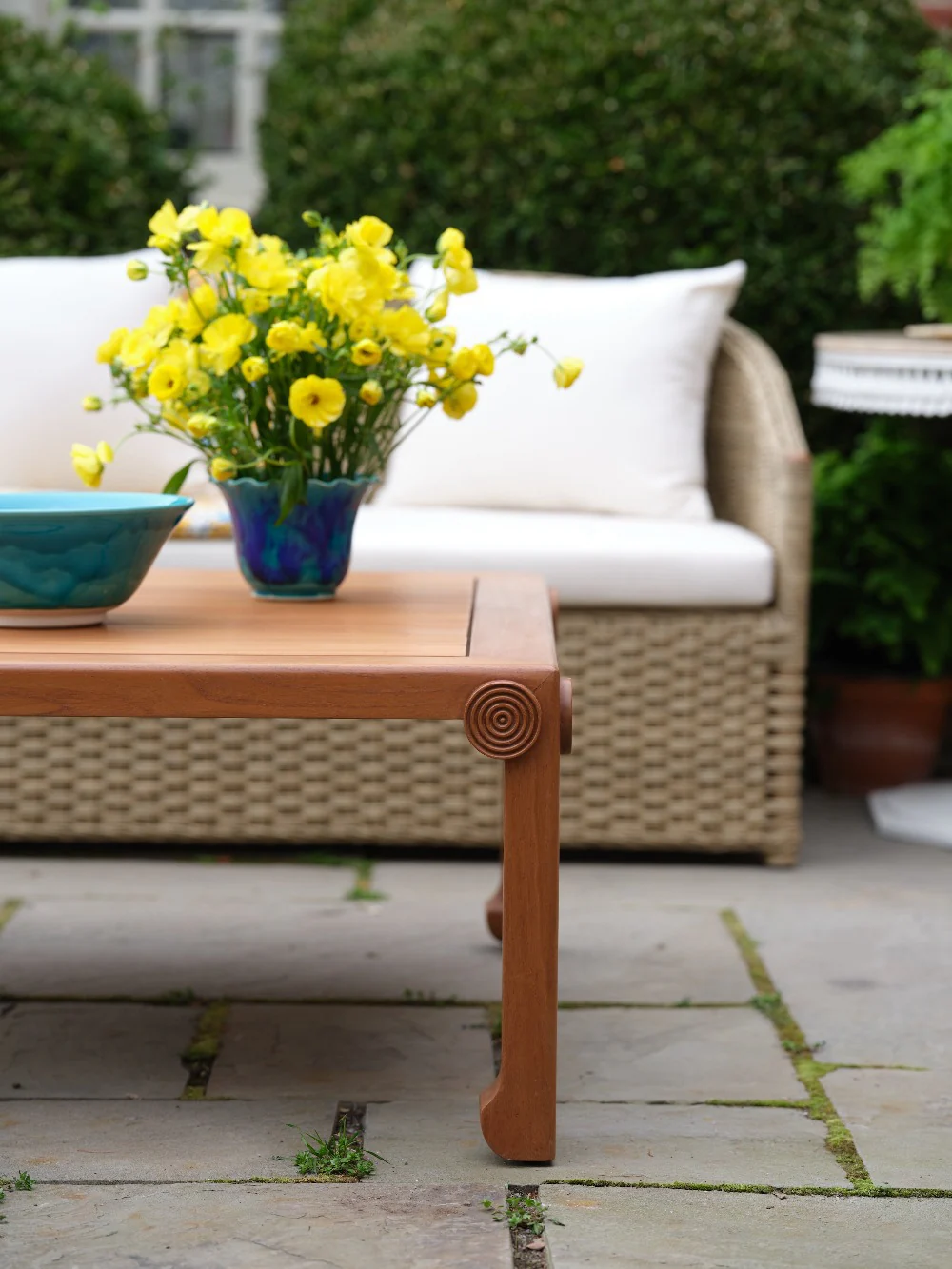 Bunny Williams Home Medallion Outdoor Coffee Table Chairish - Main Image