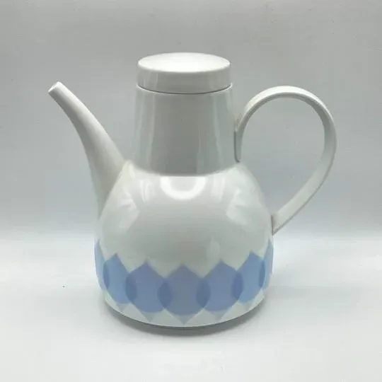 1960s Bjorn Wiinblad Lotus Azure for Rosenthal Studio-Line Coffee