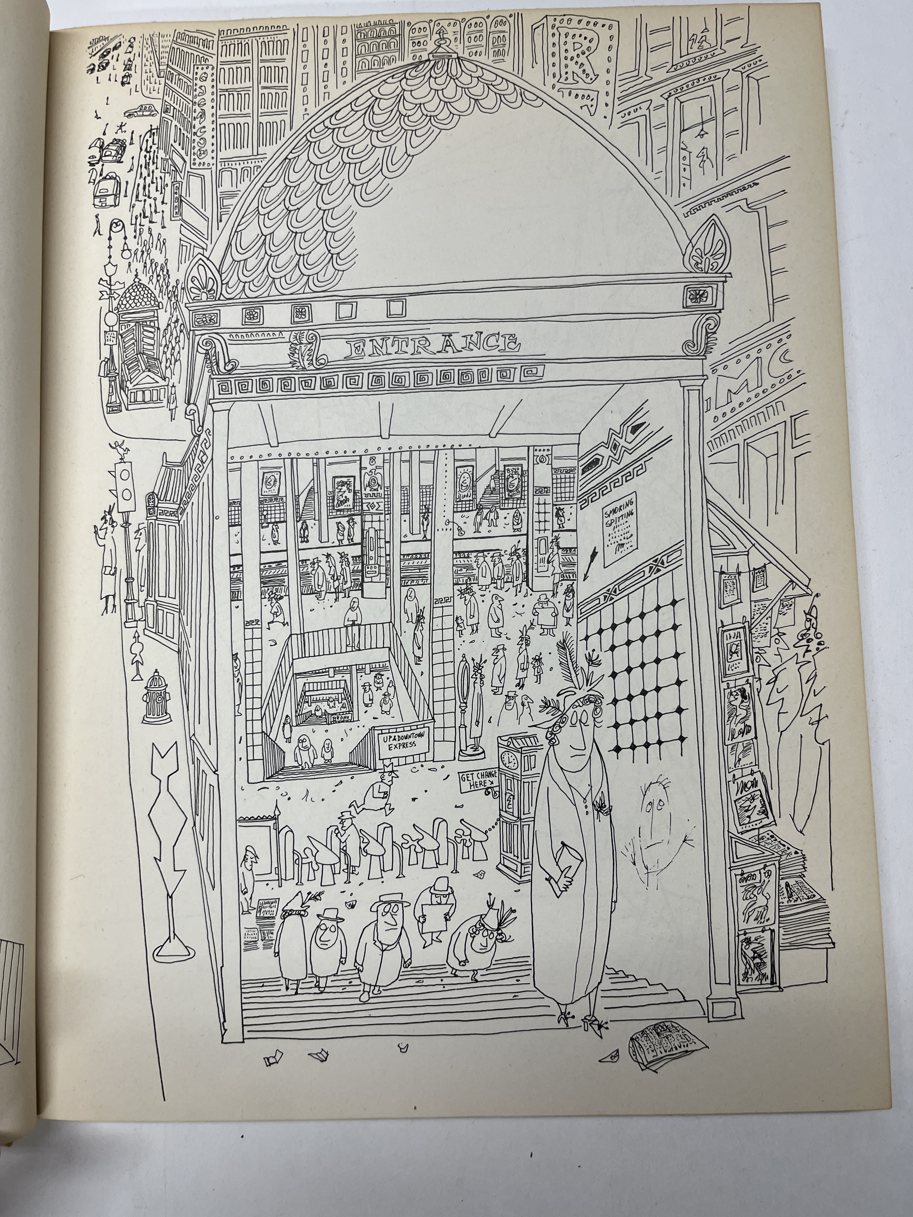 1949 Saul Steinberg the Art of Living Book | Chairish