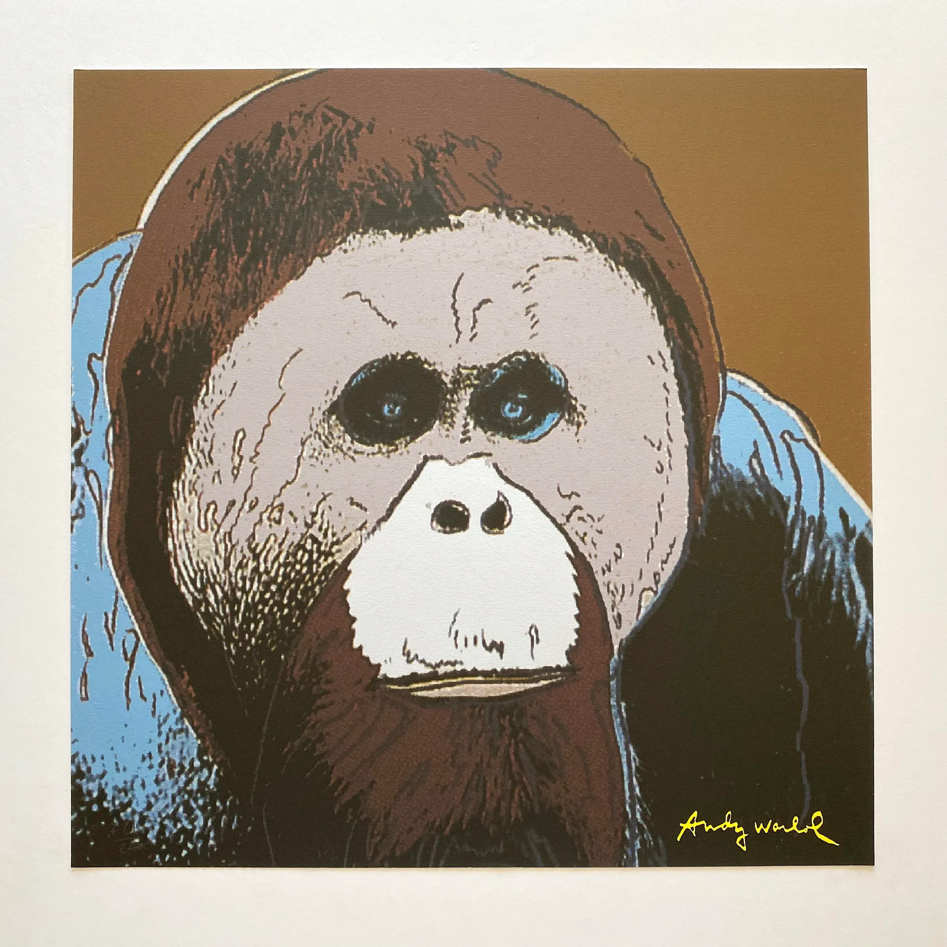 Andy Warhol Vintage 1986 Limited Edition Endangered Species