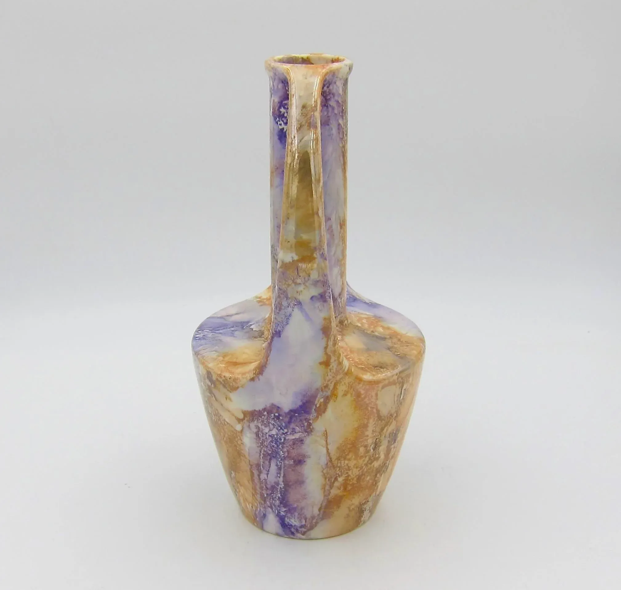Arabia of Finland Marble Lustre Vase 1928-1932 | Chairish