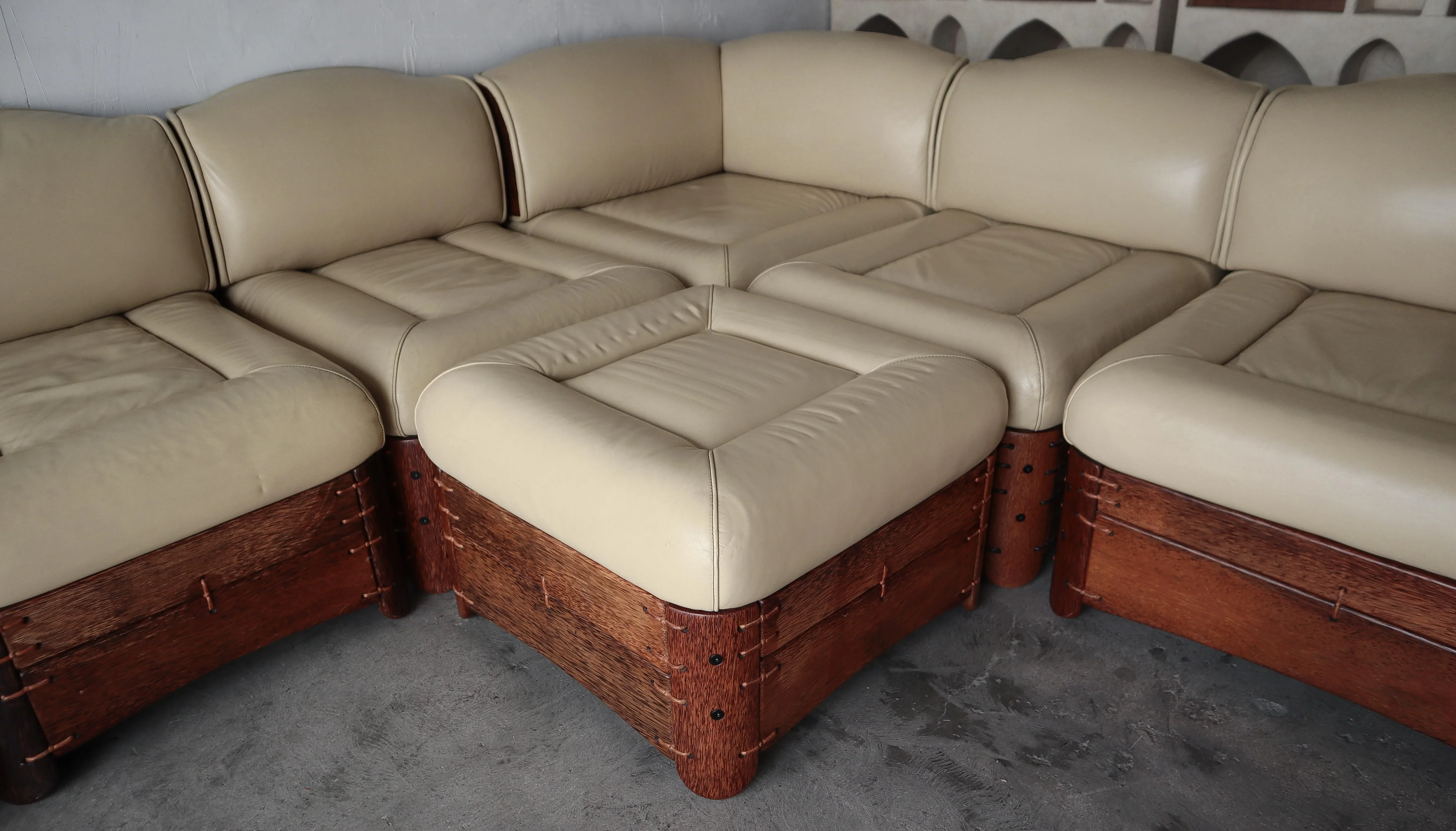 7 Piece Moorea Modular Sectional Sofa by Pacific Green | Chairish