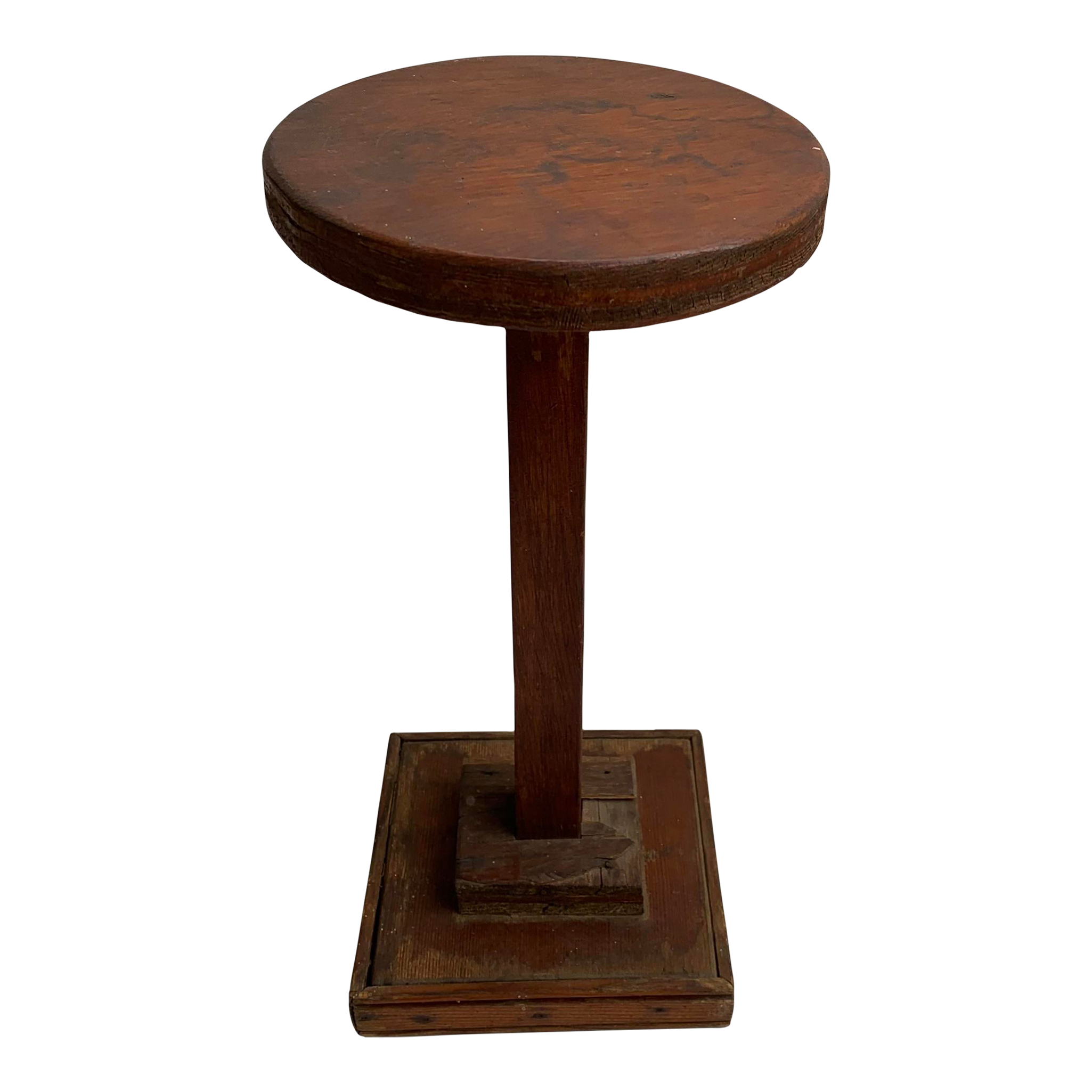 Rustic 1940s Wood Hat Stand Display Chairish