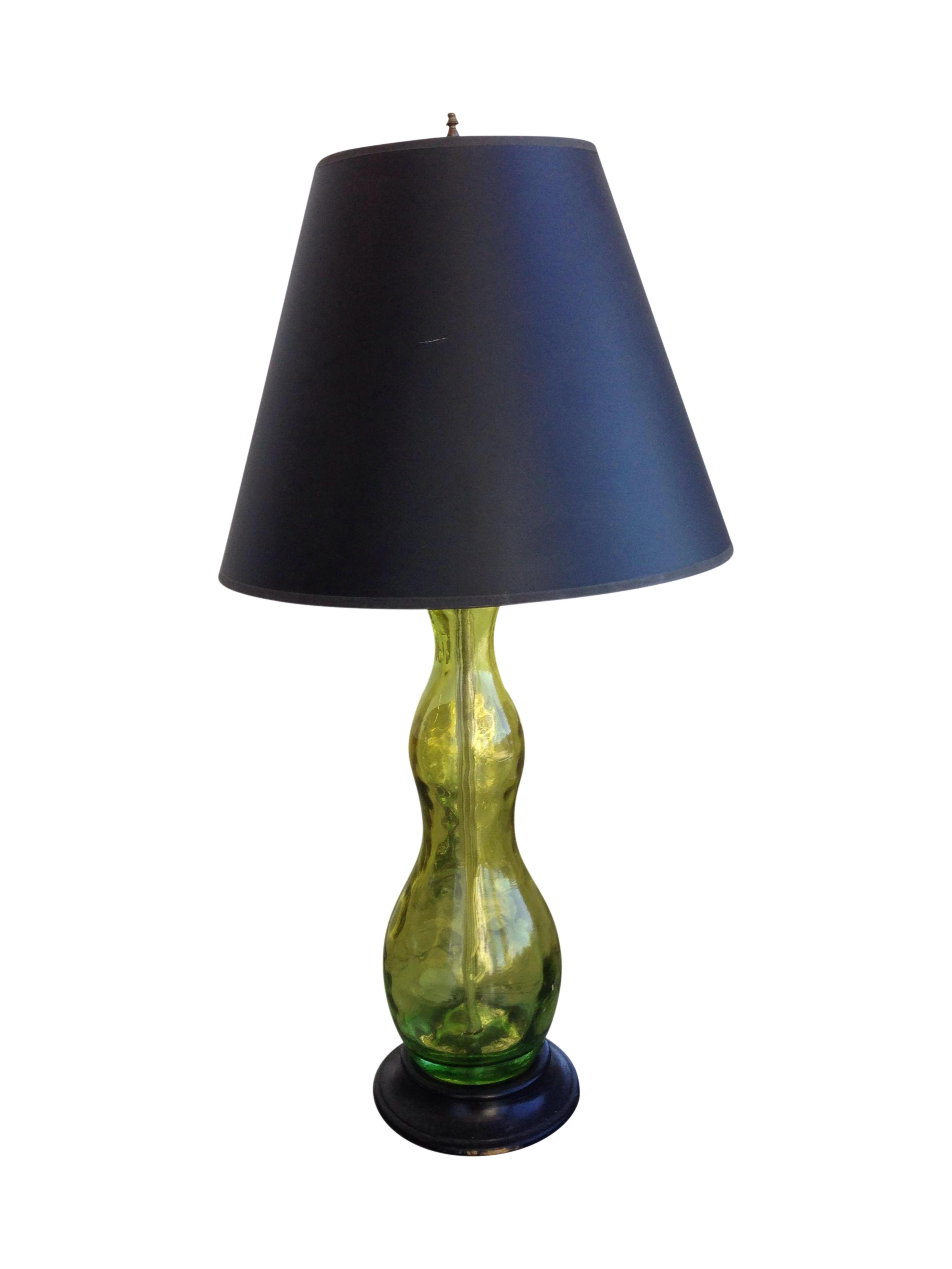 green base lamp