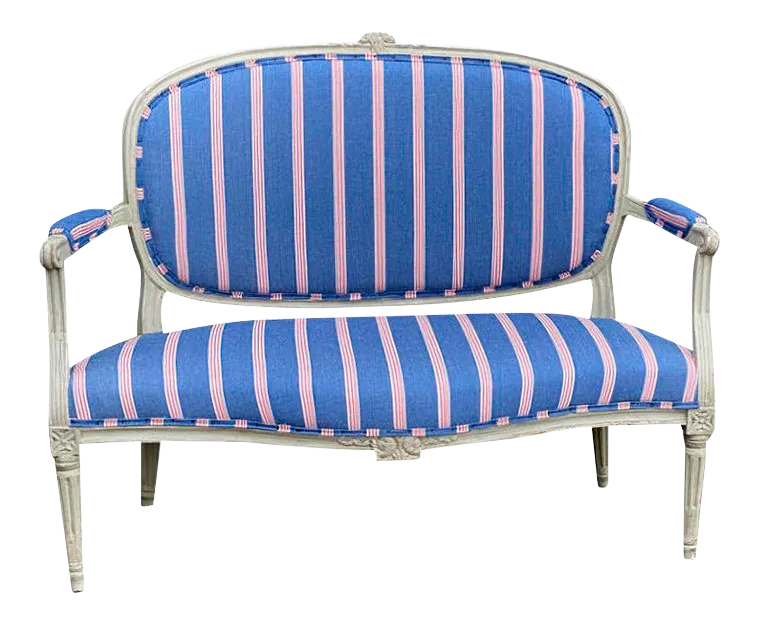 Gustavian Reupholstered Sofa Chairish