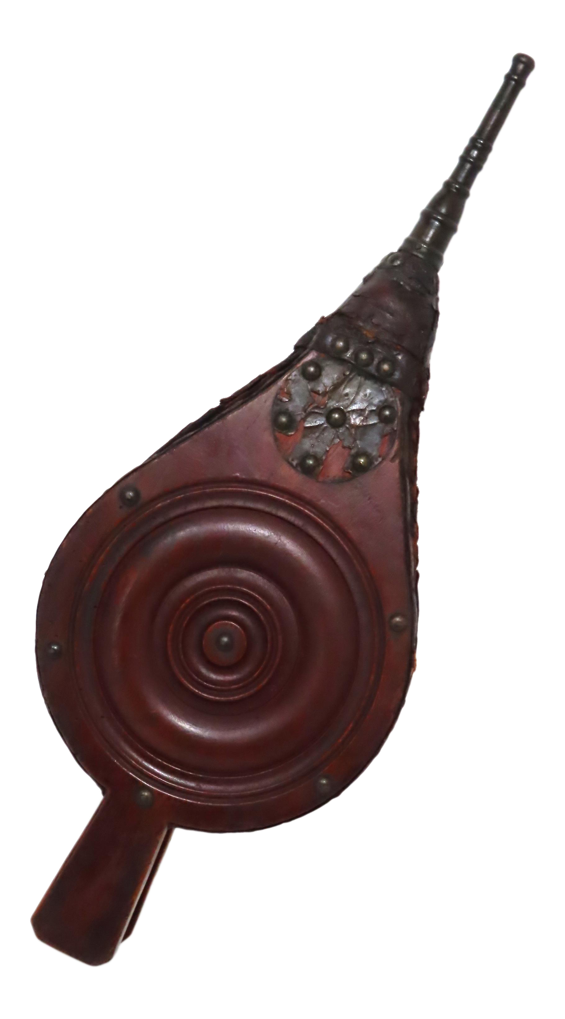 Antique Victorian Hard Wood Fireplace Bellows | Chairish