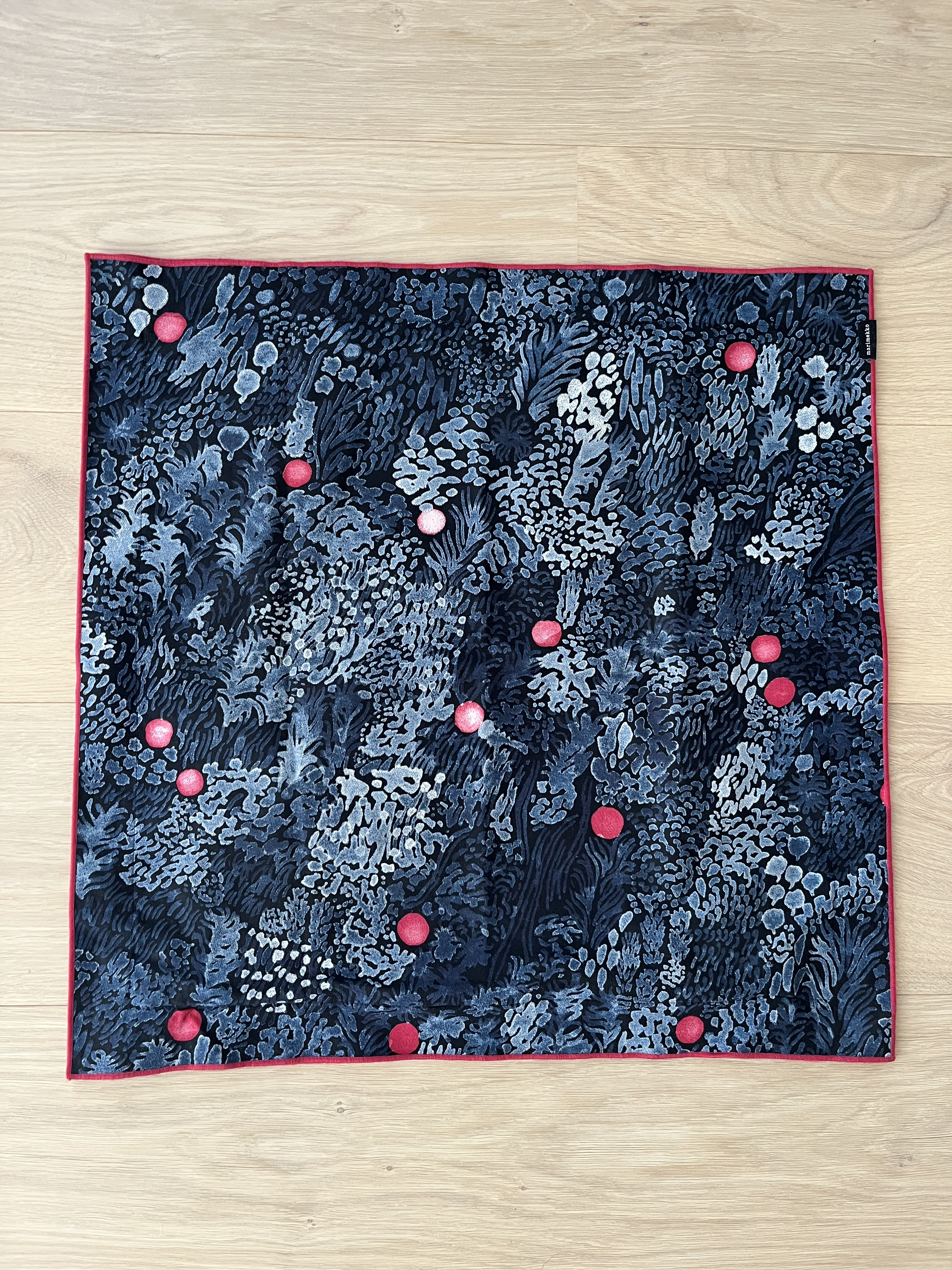 Blue Kurjenmarja Marimekko Pillow Covers- a Pair | Chairish