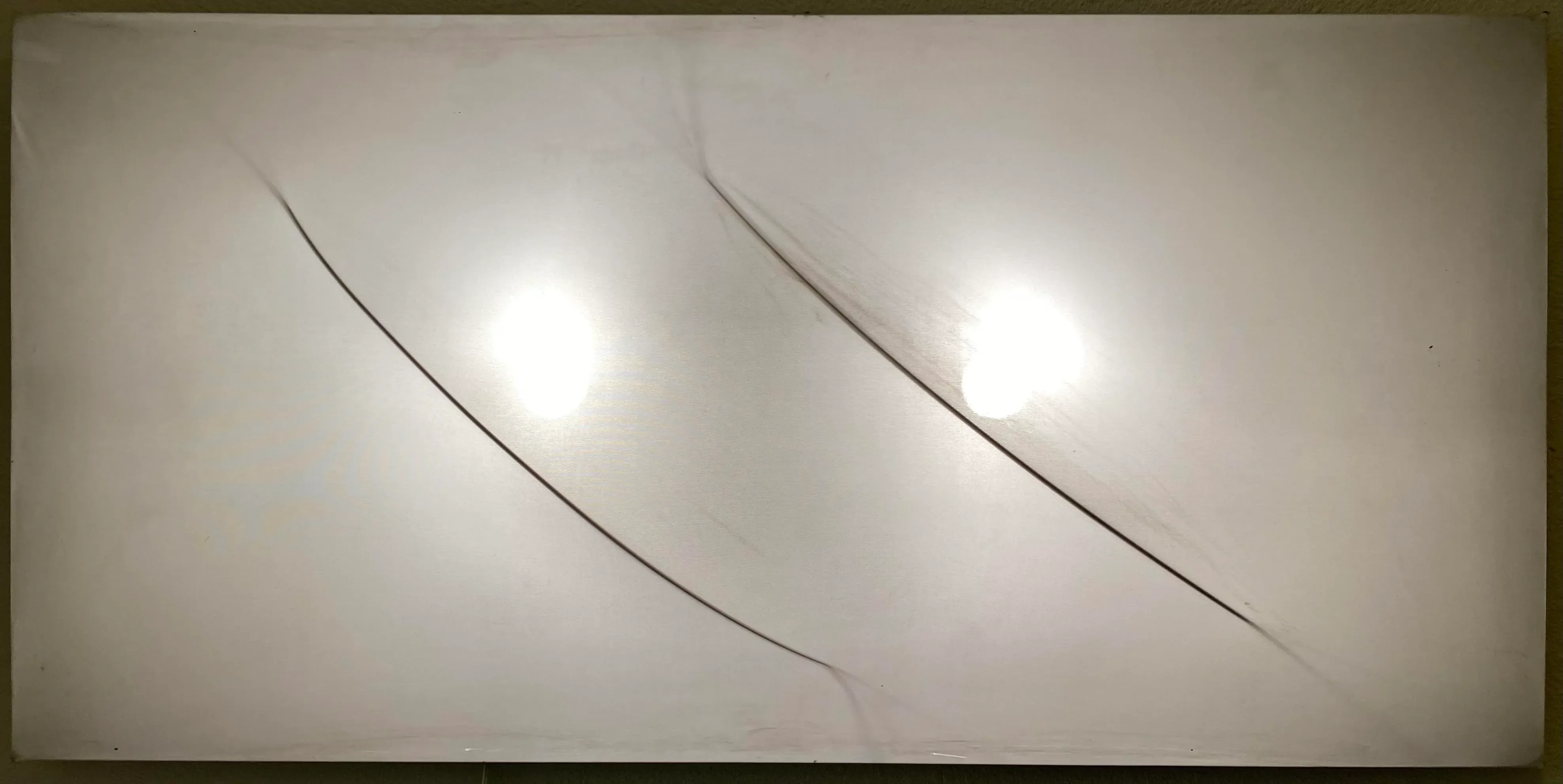 Kazuhide Takahama Minimalist Lighting Panel / Sculptural Wall Art Object