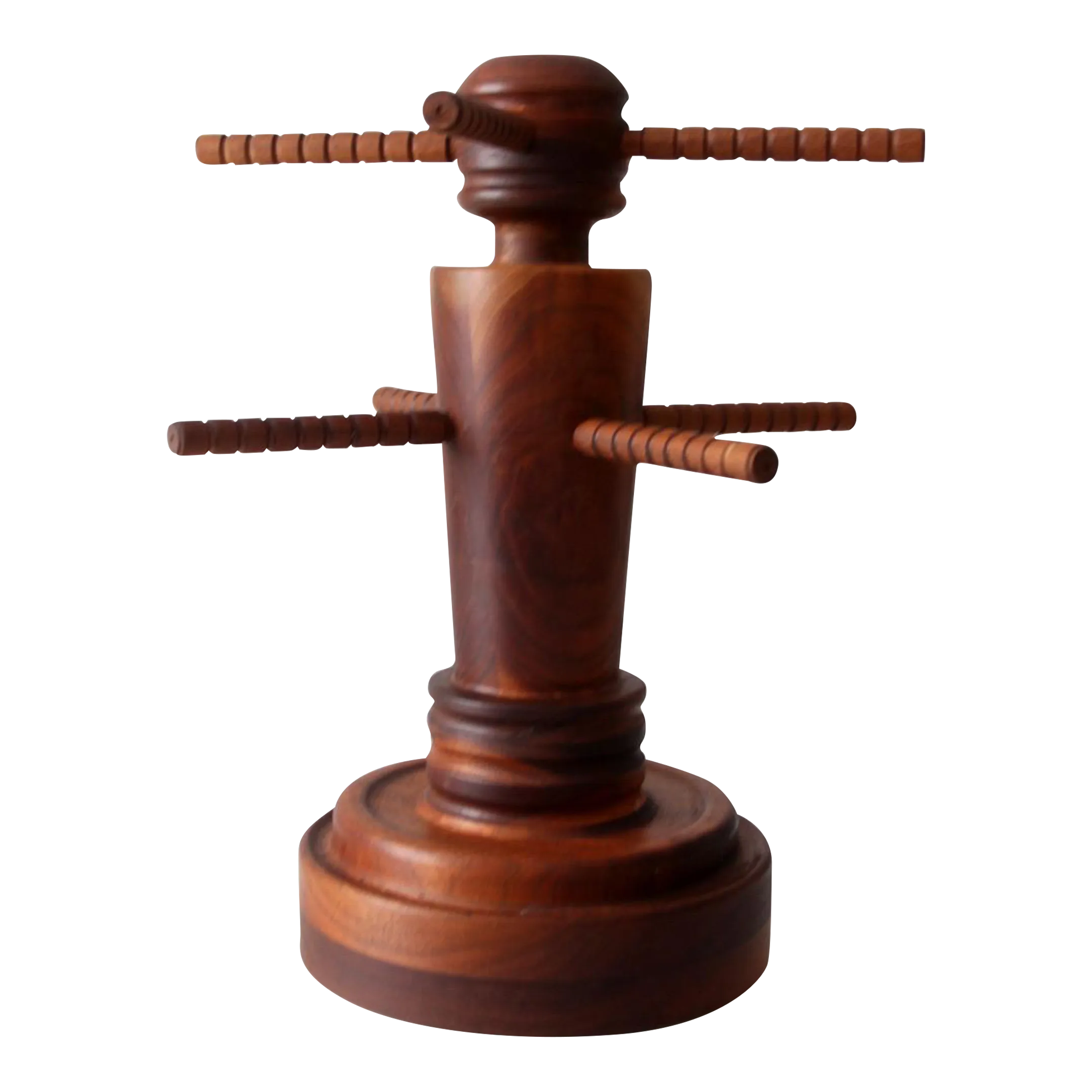 Antique Wood Display Stand | Chairish
