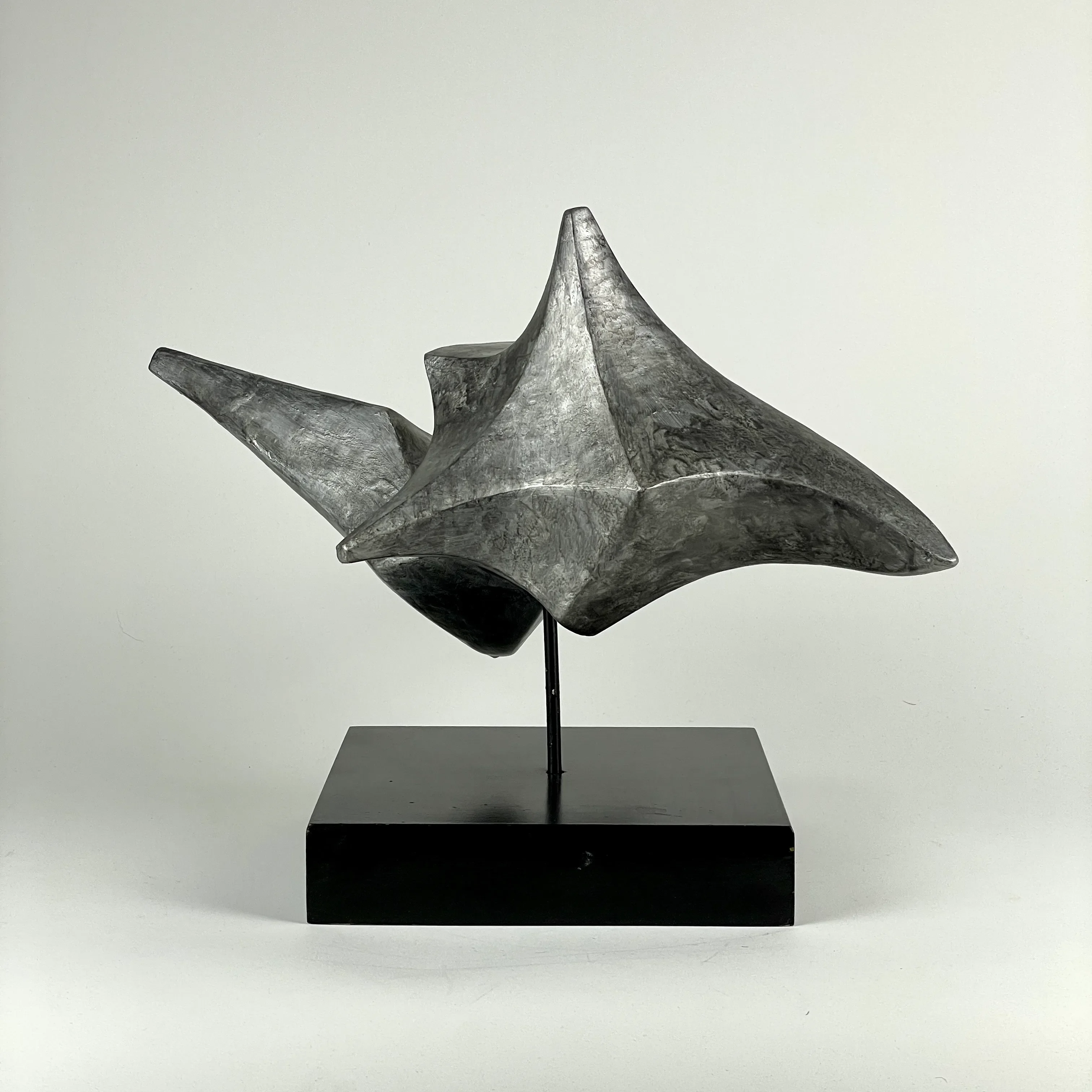 Mid-Century Biomorphic Form Ceramic Sculpture | Chairish