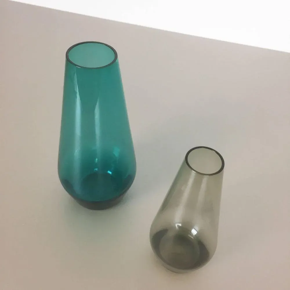 Turmalin Series Vases by Wilhelm Wagenfeld for WMF, Germany, 1960s