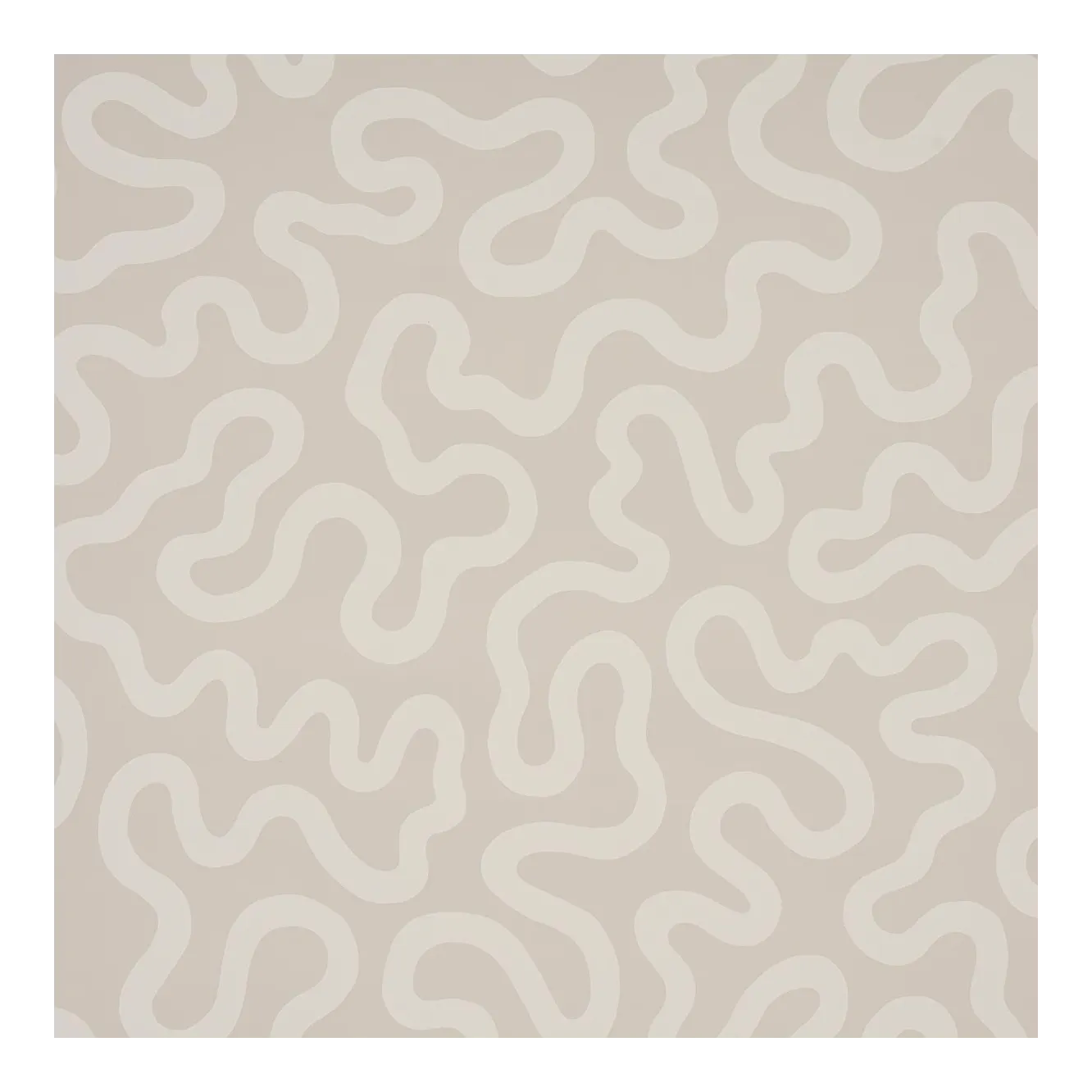 Sample - Schumacher Riley Wallpaper in Natural | Chairish