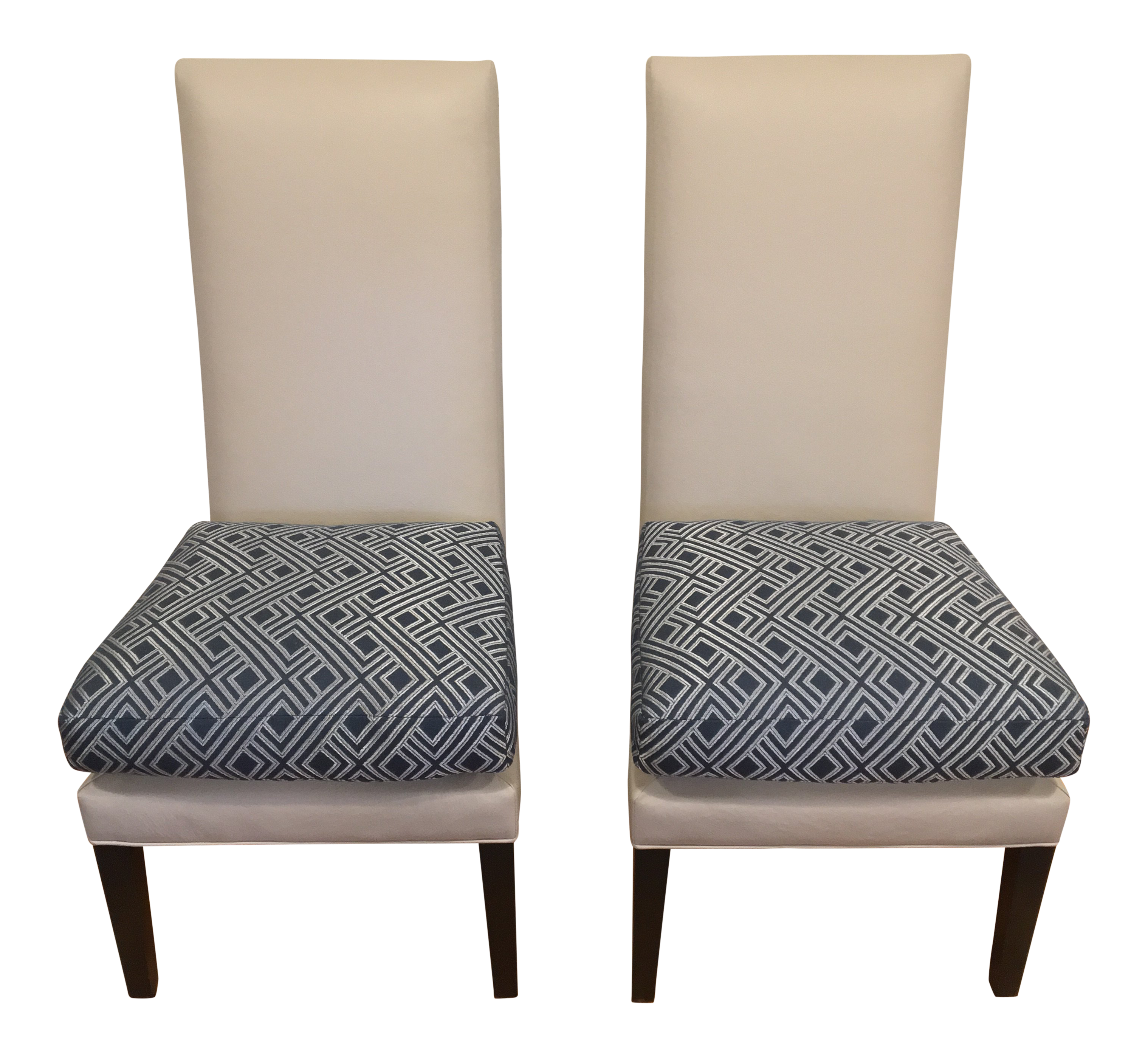 Custom Kravet De Paul Side Chairs A Pair Chairish