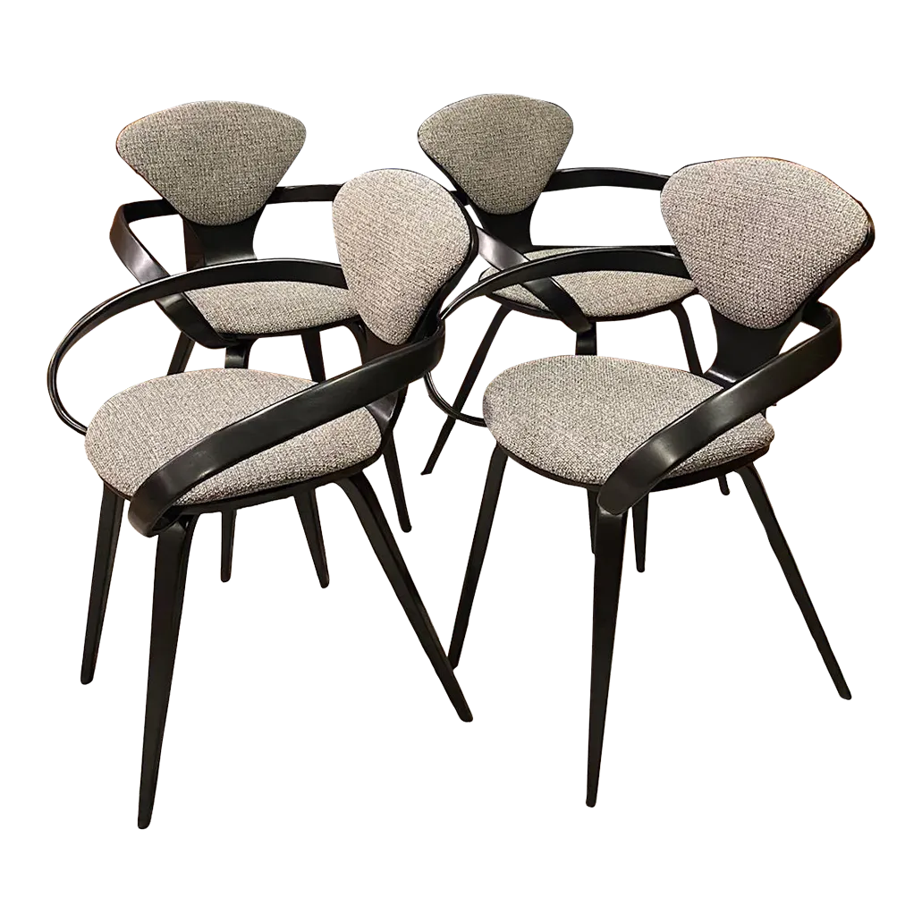 1980s Vintage Cherner Chairs - Set of 4 | Chairish