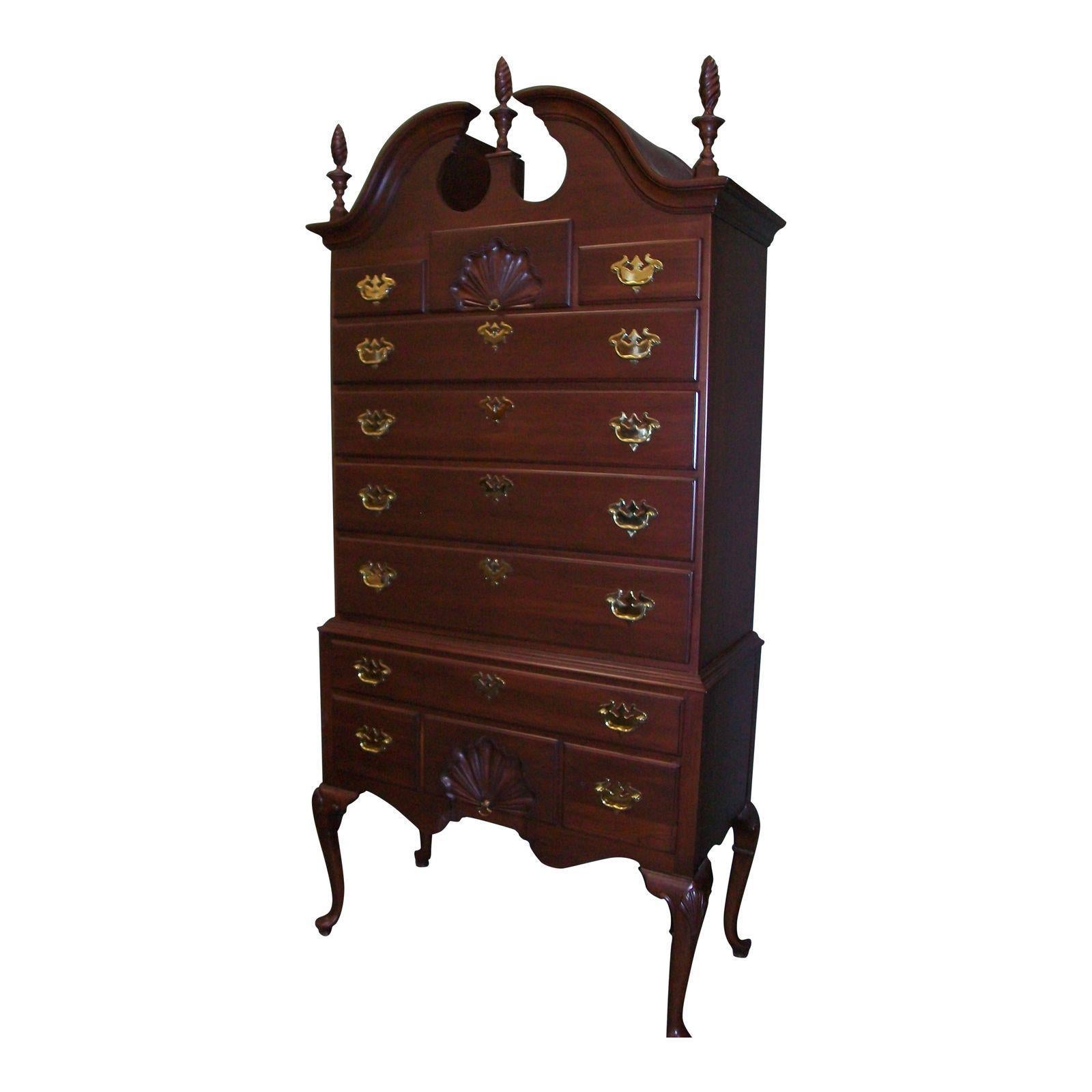 Ethan Allen Court Highboy Dresser Chairish