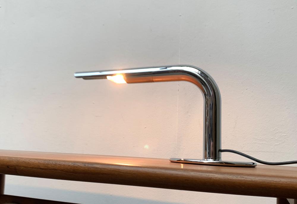 Mid-Century Minimalist Gulp Table Lamp by Ingo Maurer for M-Design, Germany, 1960sBrass and Iron Pendant with Opaline Glass Shade, 1950s