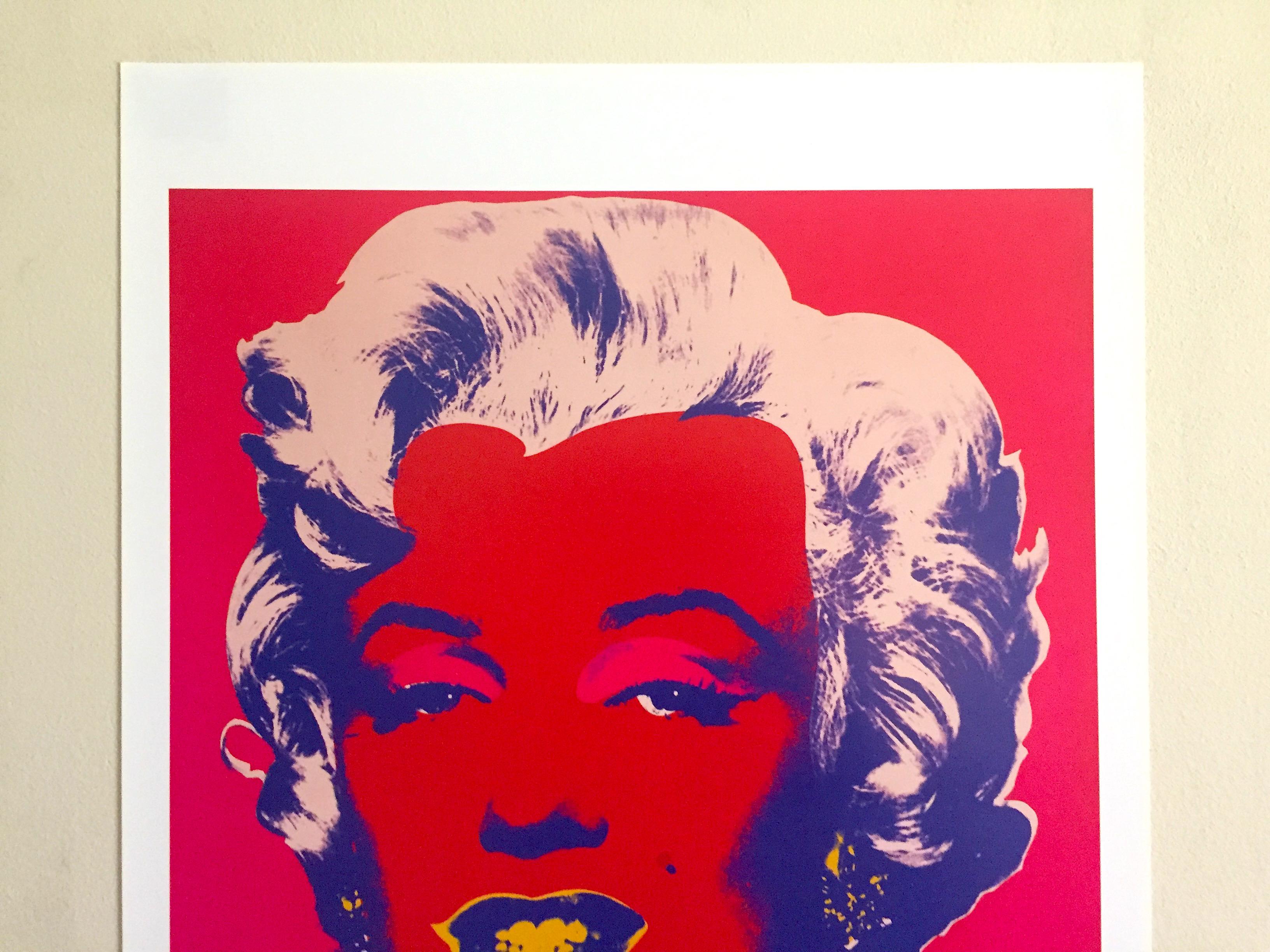 Andy Warhol Foundation Offset Lithograph Print Pop Art Andy Warhol Foundation Offset Lithograph Print Pop Art