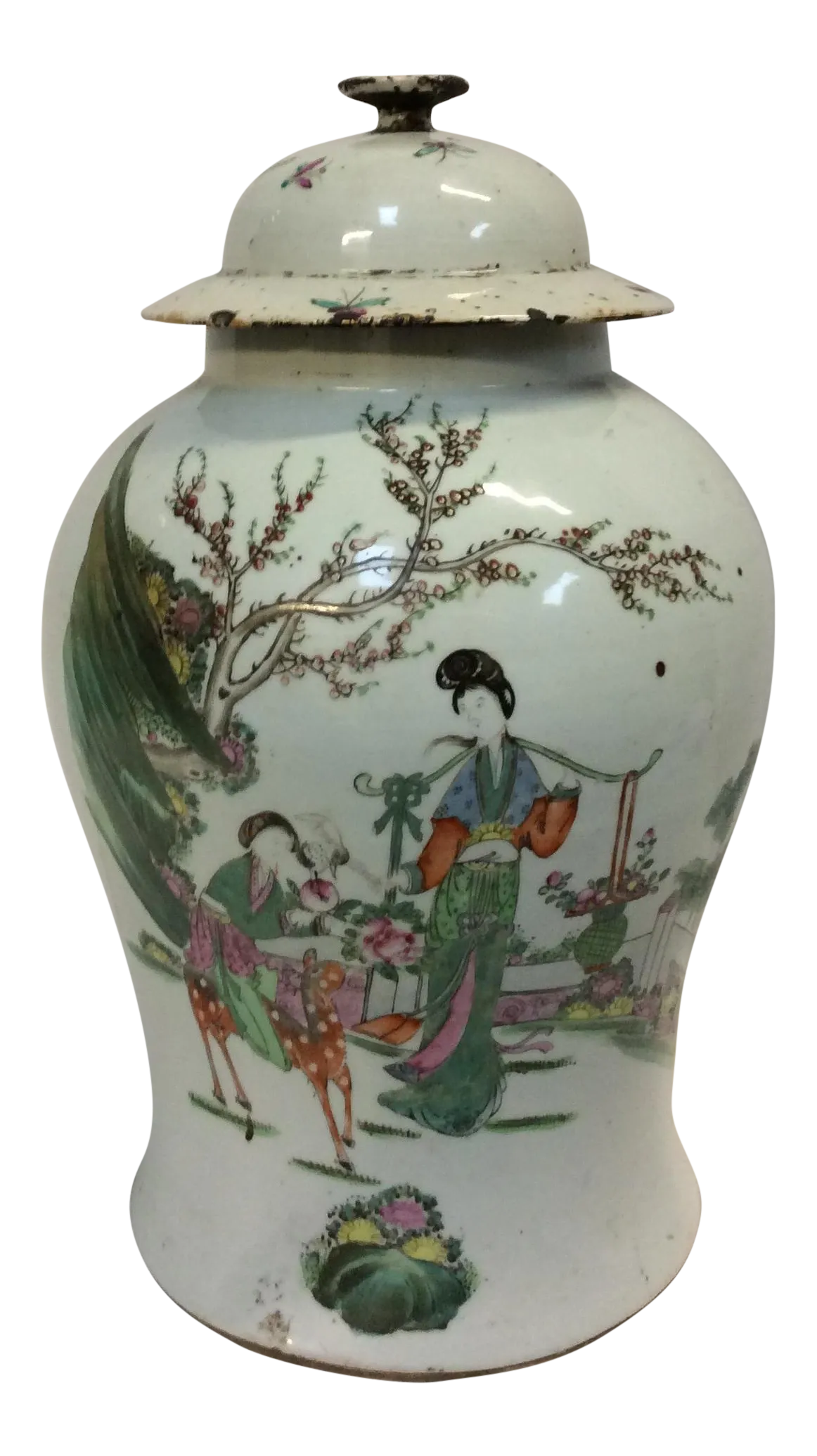 Antique Chinese Ginger Jar Chairish