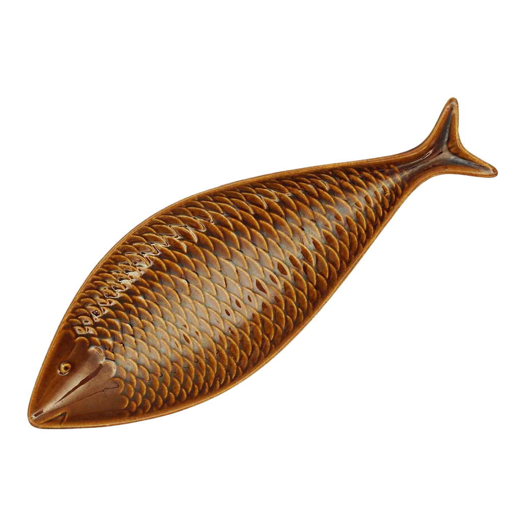 Fish Form Plate – “Fladen Fish” for Gustavsberg, Sweden