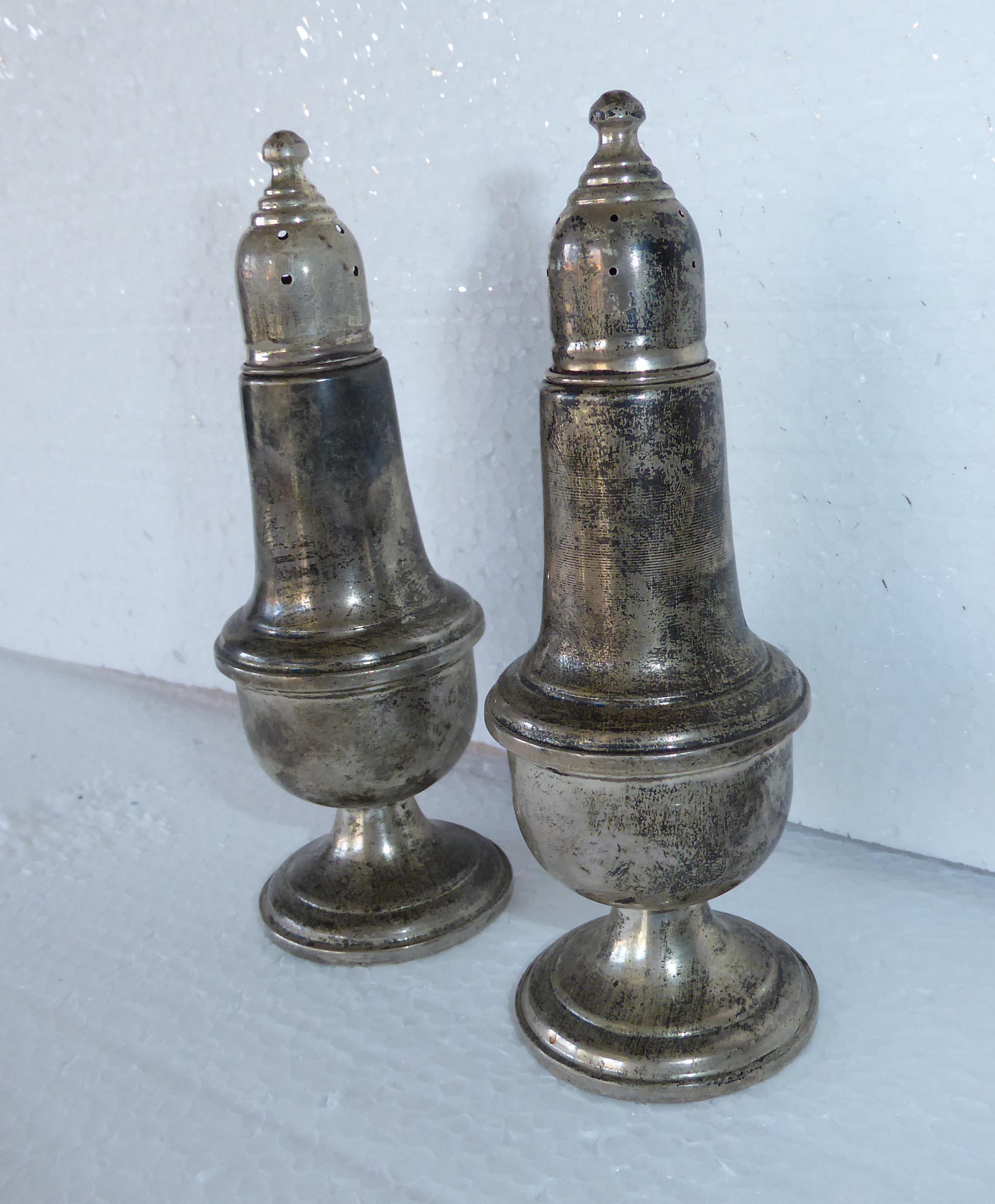 Antique salt and online pepper shakers value