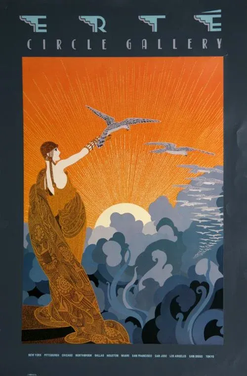 Wings of Victory, Erté Poster | Chairish