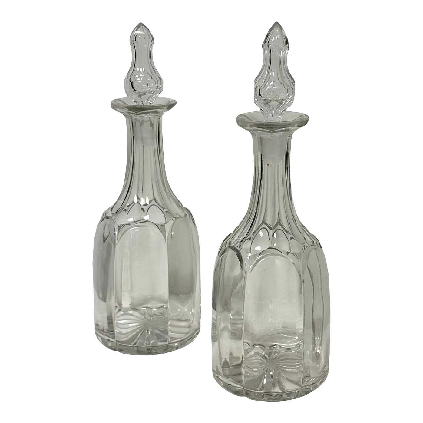 Lead Crystal Decanter’s Decanters a Pair Chairish