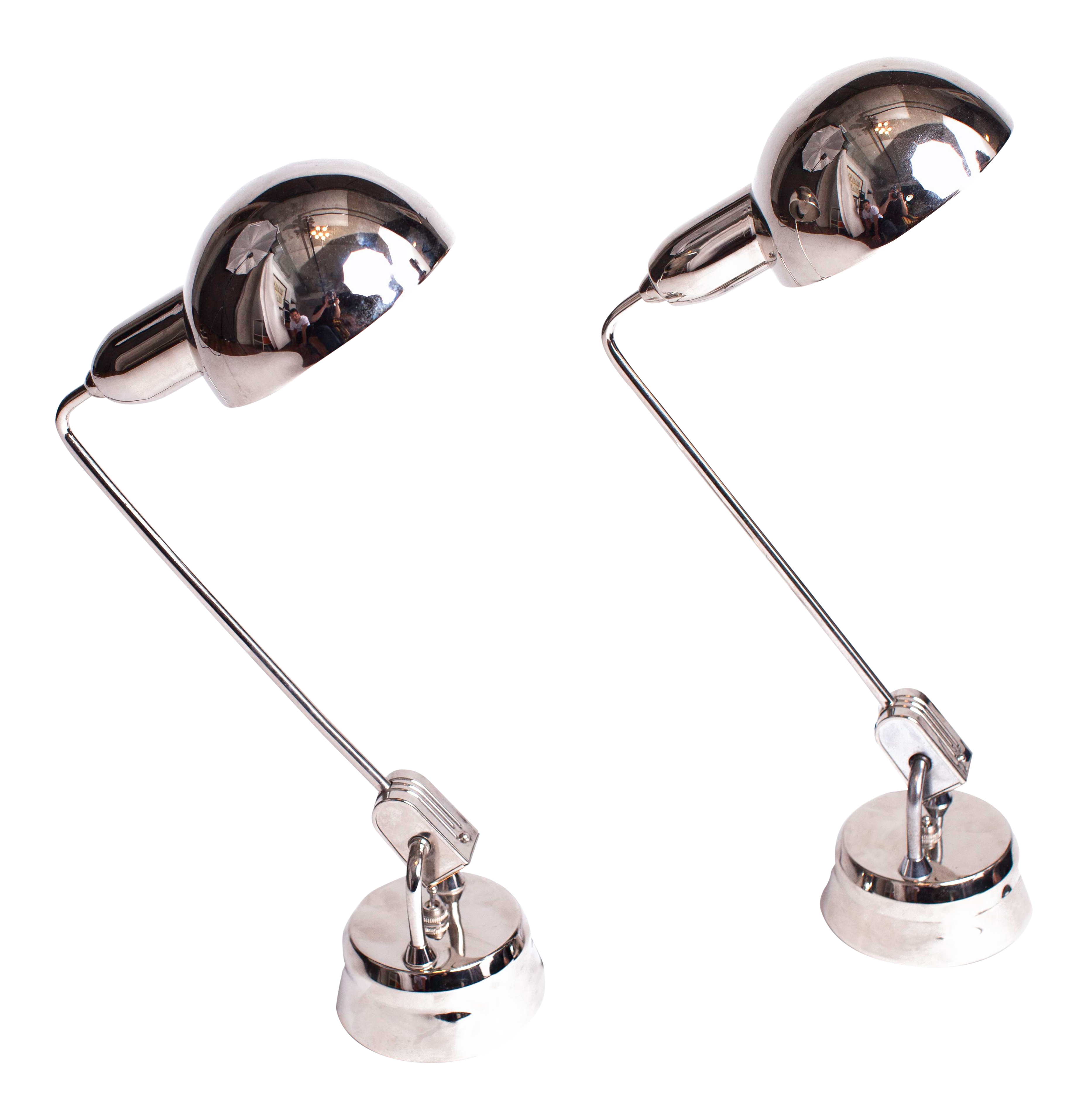 chrome table lamps