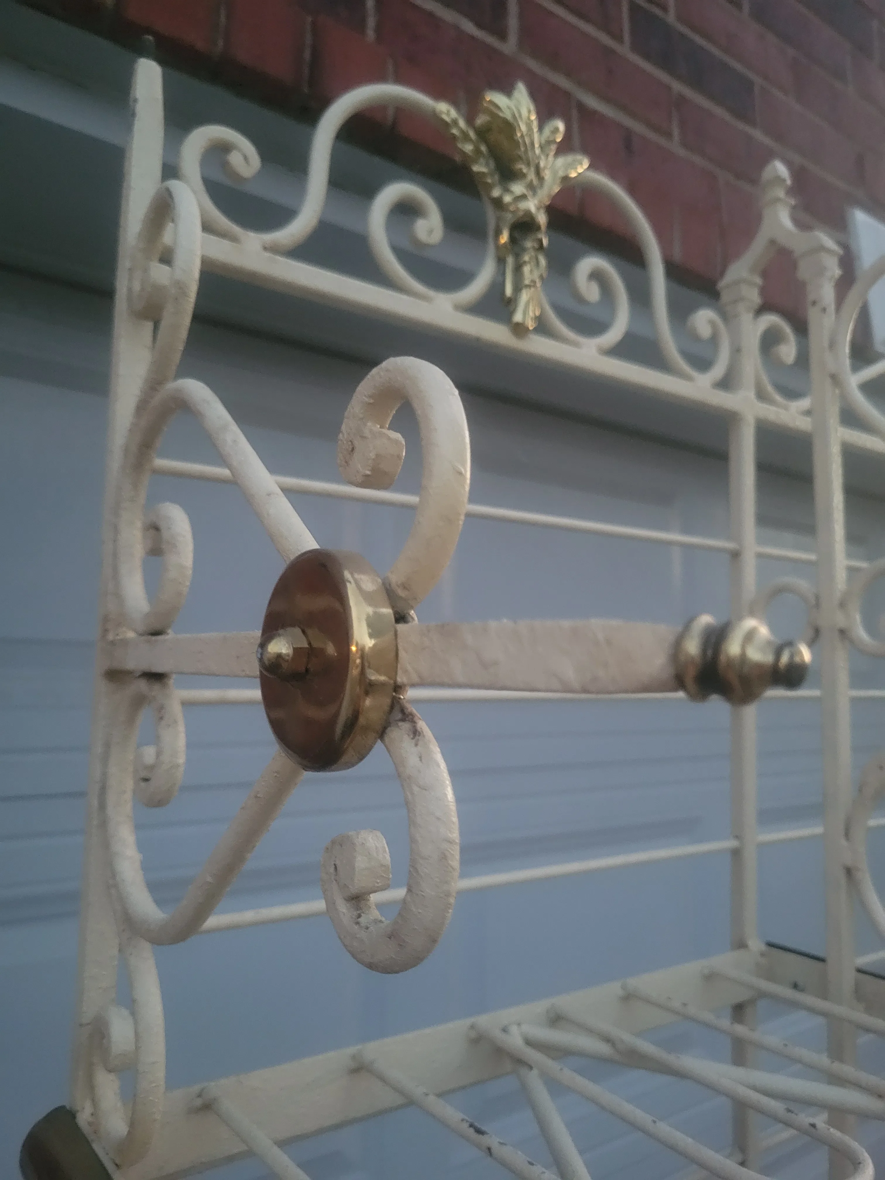 Mid 20th Century French Perfit Fils Bakers Rack