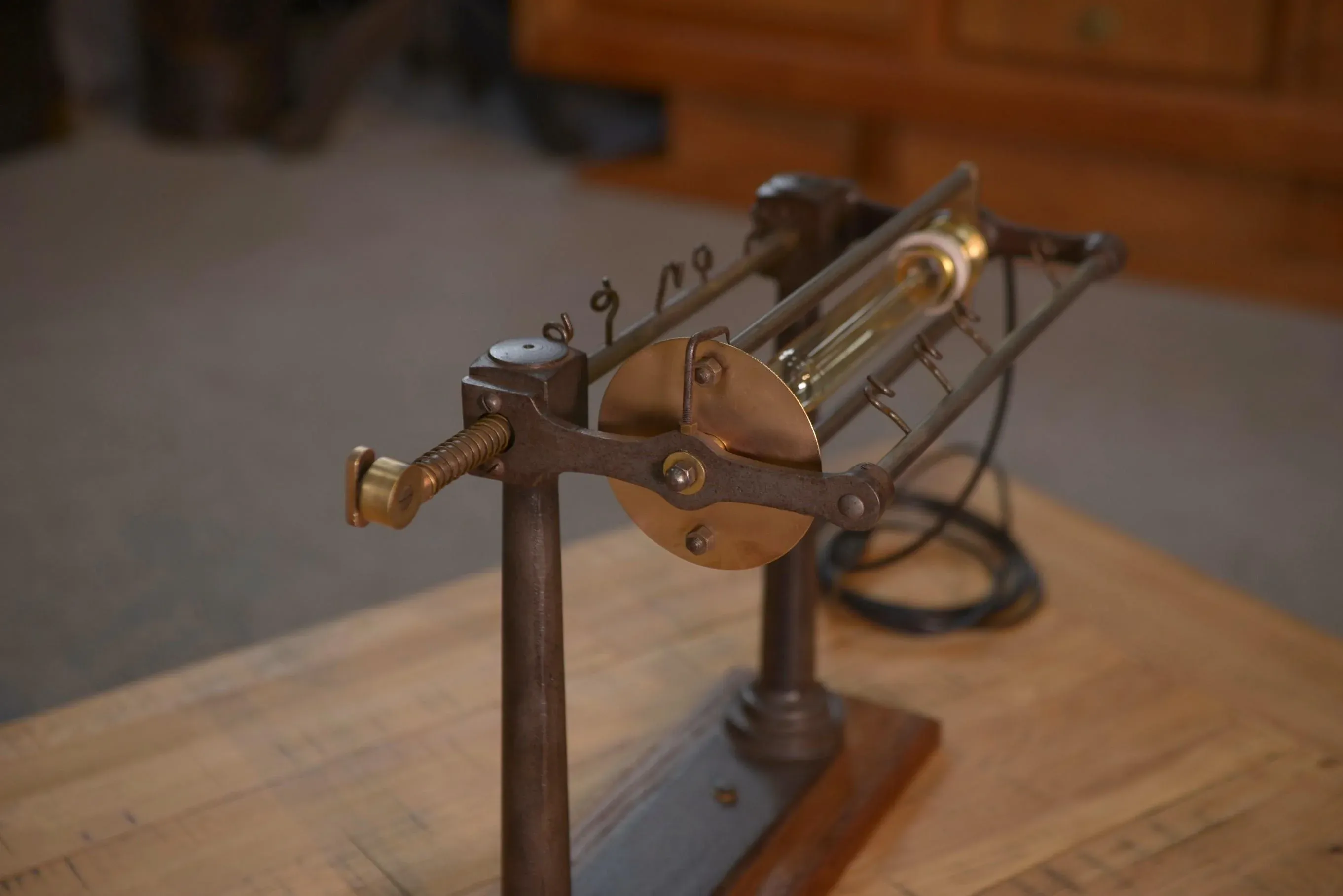 Industrial Loom Lamp, 1950s main image 1