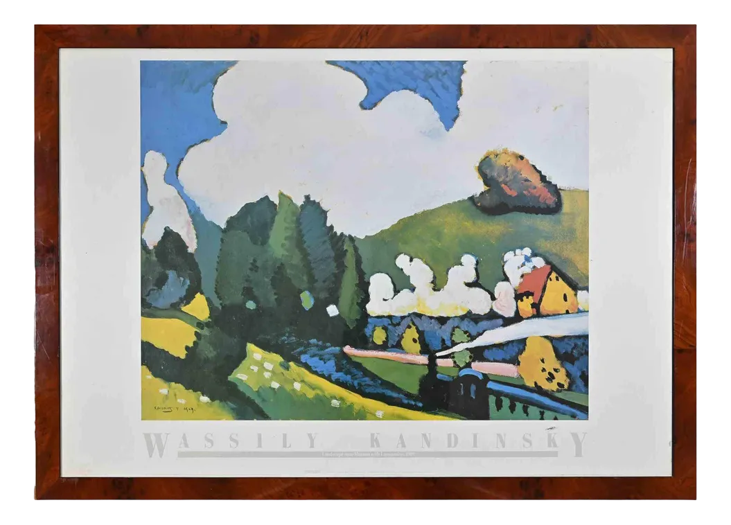 Kandinsky Exhibition Poster, Late 20th Century Chairish
